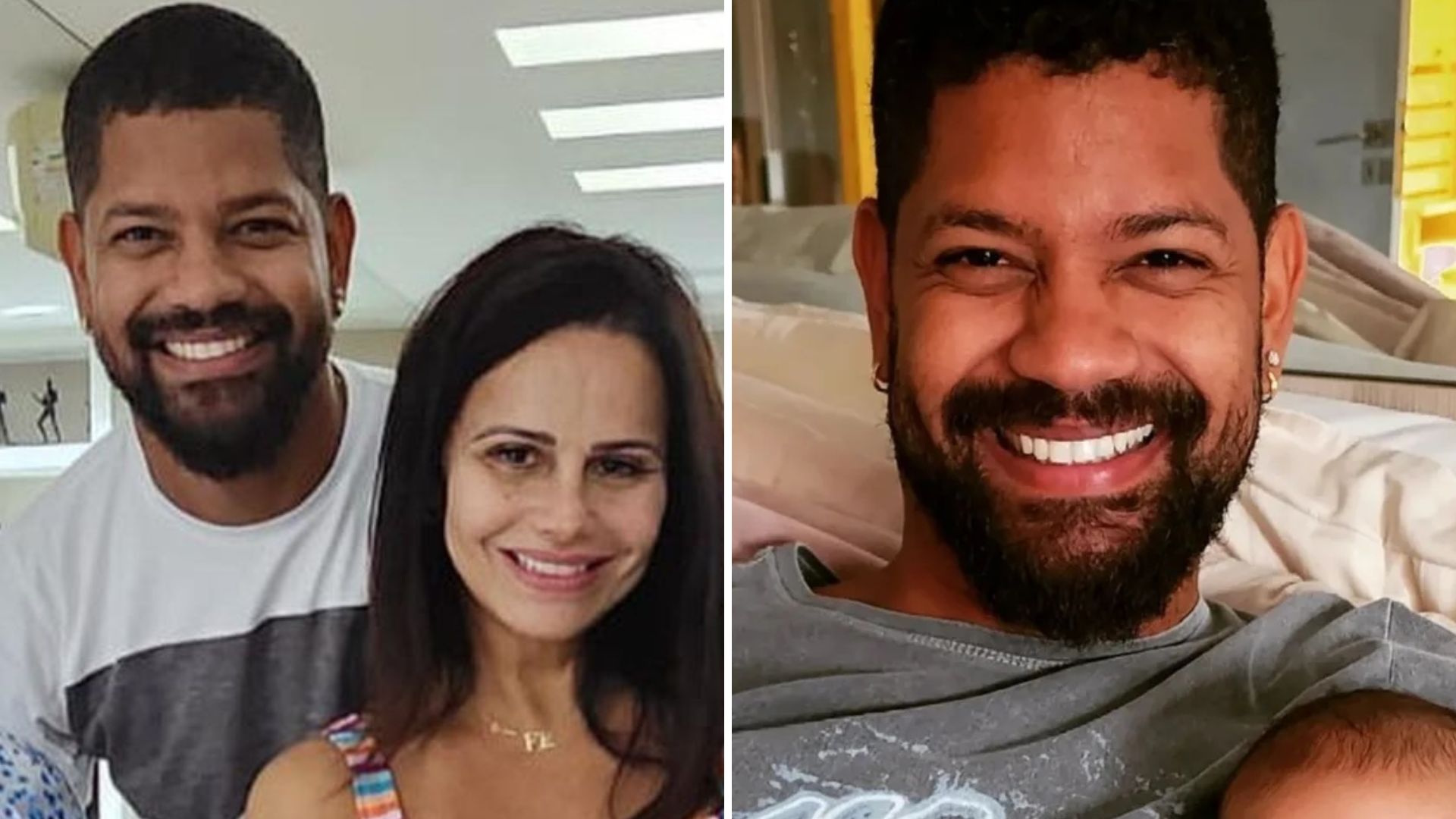 Marido de Viviane Araújo encanta ao posar com filho, Joaquim: “Amor inexplicável”