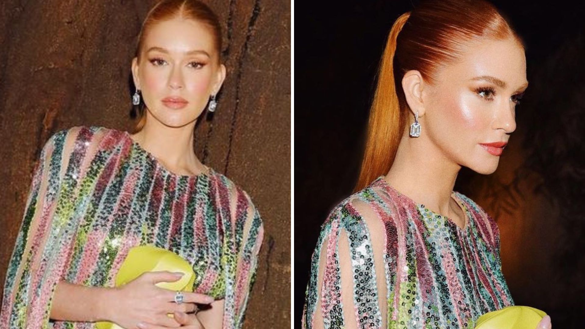 Marina Ruy Barbosa causa escândalo em vestido transparente de fitas: “Deslumbrante”