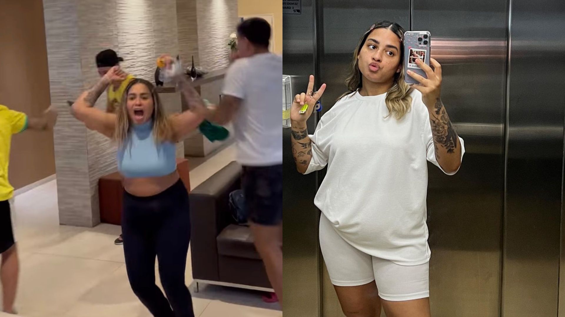 Mc Loma é massacrada ao tirar a roupa para comemorar vitória do Brasil: “Cadê a vergonha?”