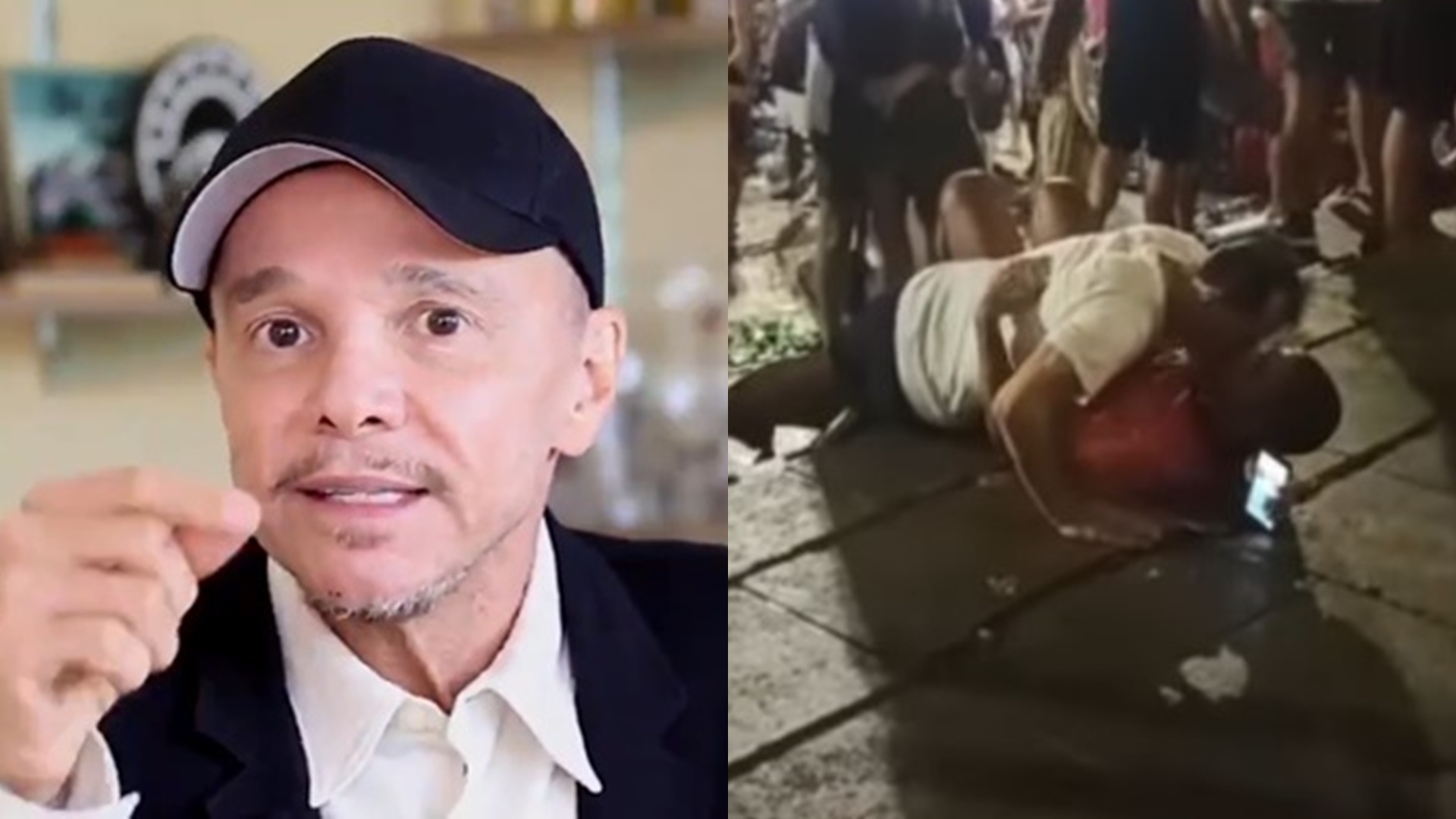 Netinho publica vídeo de beijo entre homens e gera polêmica: “Brasil do Lula”