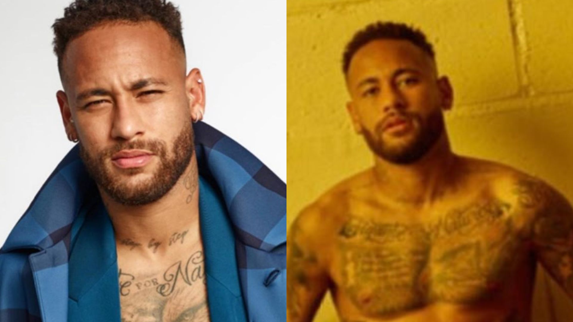 Saradão, Neymar abre a camisa e ostenta abdômen super trincado: “Delícia”