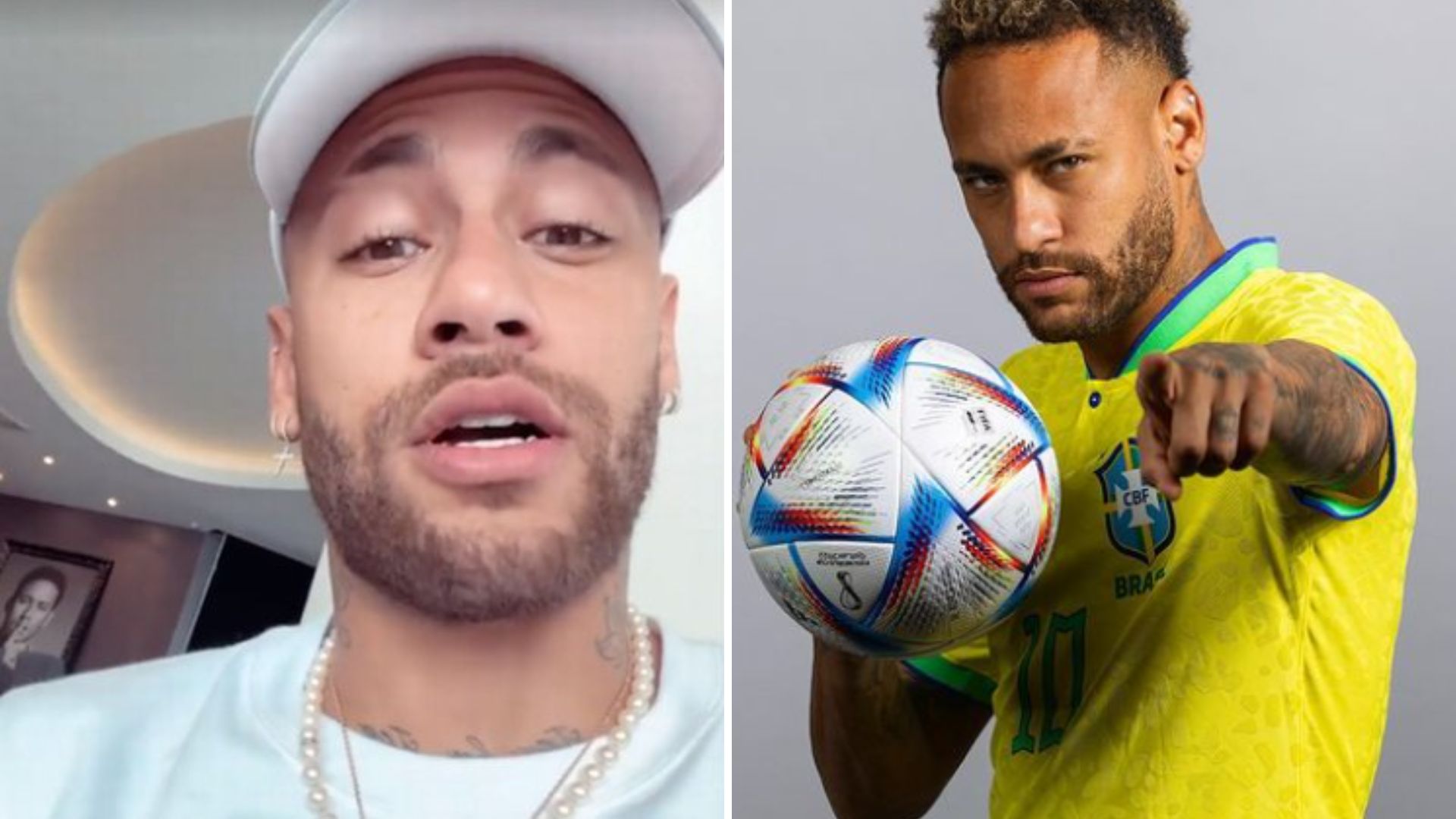 Neymar emociona torcedores ao se preparar para a estreia do Brasil na Copa: “Vamo que vamo”