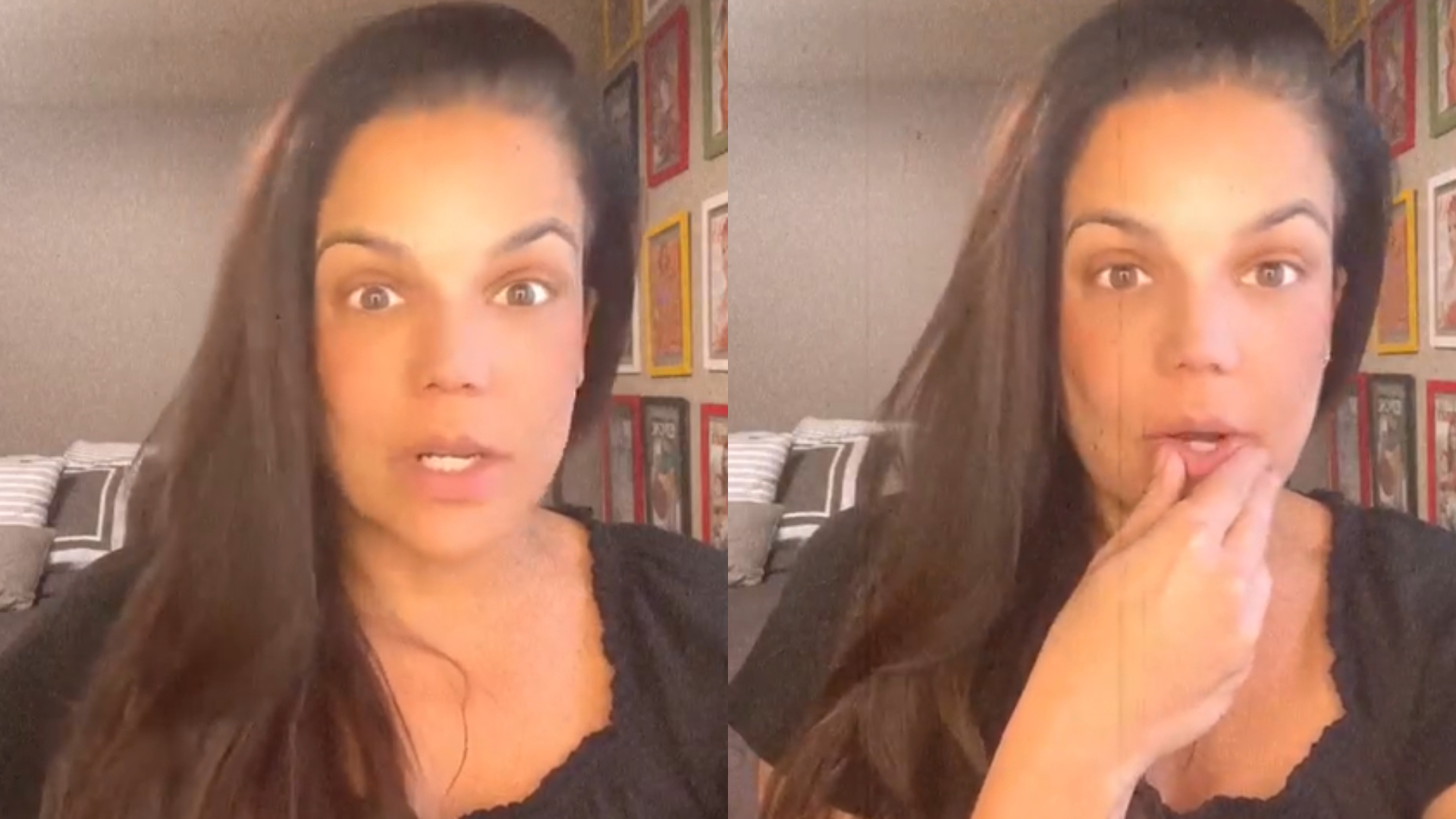 Nivea Stelmann se desespera após complicação em voo: “Avião estava caindo”