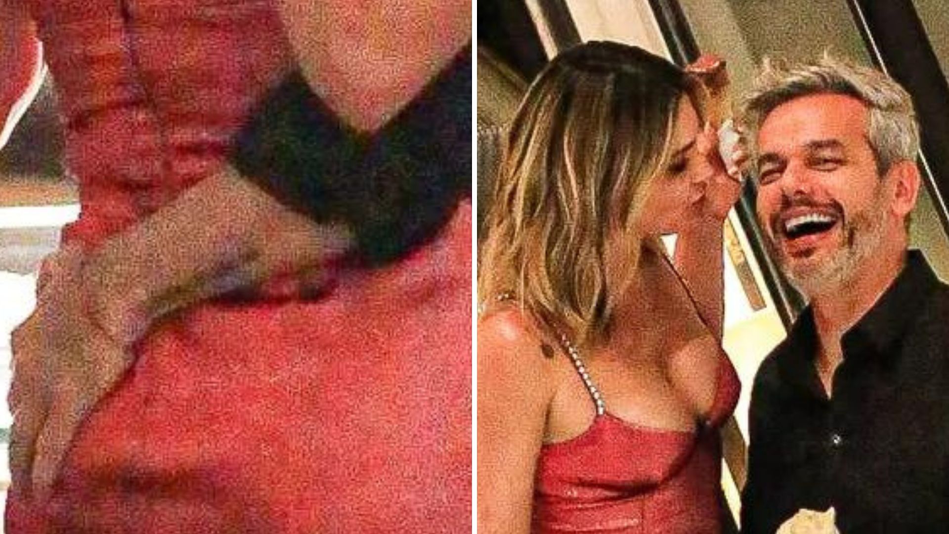 Ousados! Flávia Alessandra recebe mão boba de Otaviano Costa em passeio no Rio