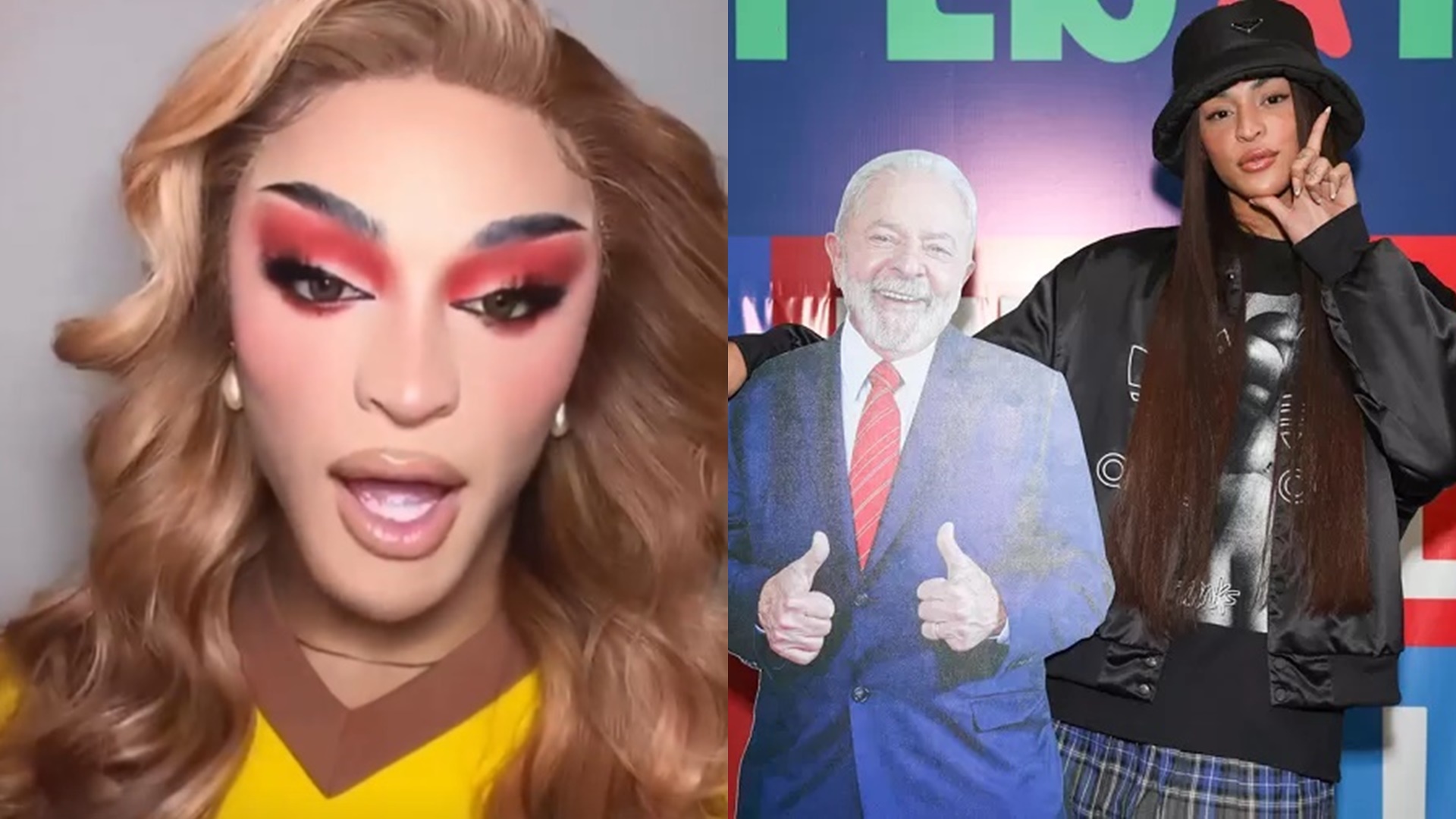 Pabllo Vittar tem show confirmado na posse de Lula e comemora: “Sonho virou realidade”