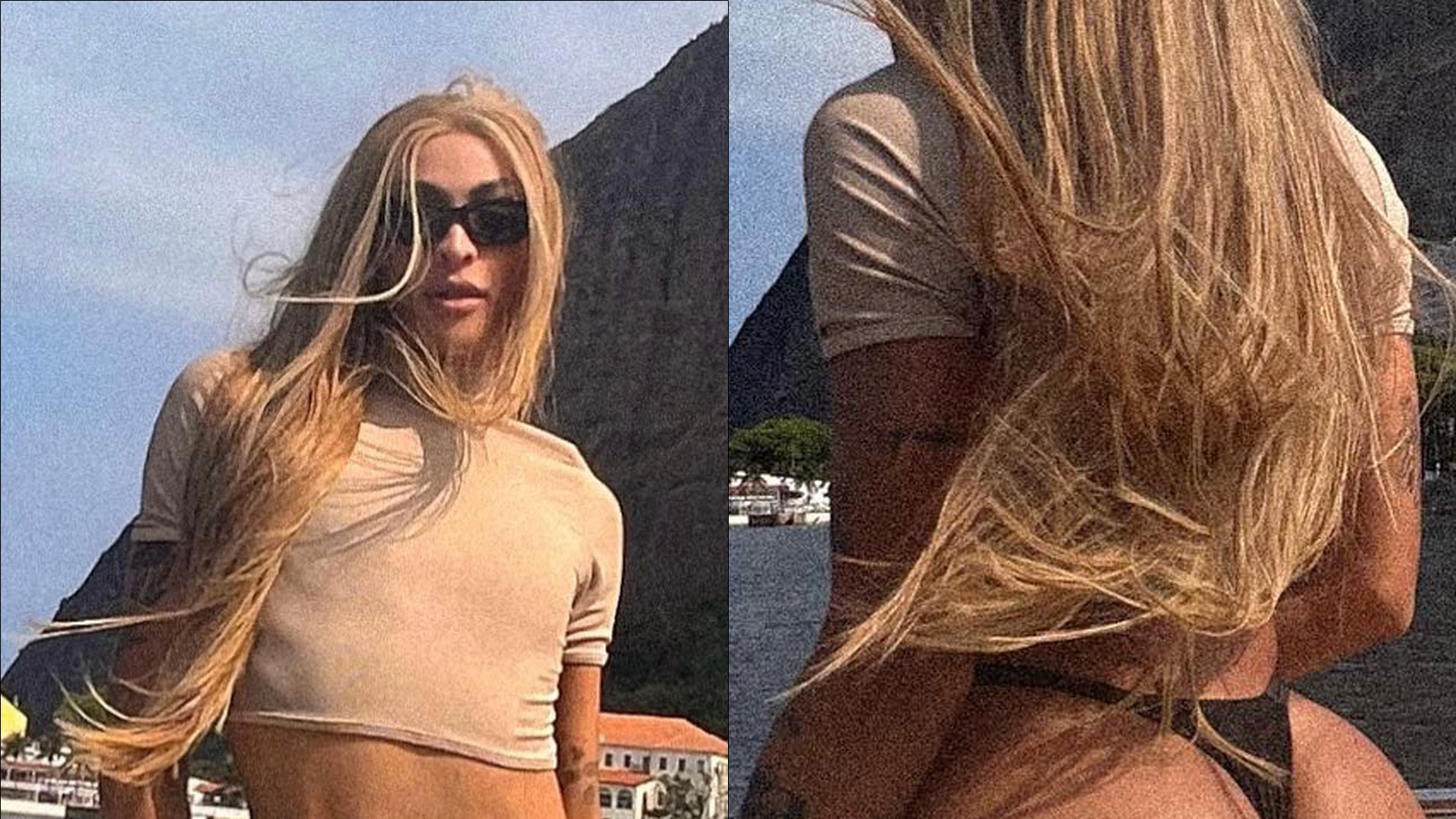 Pabllo Vittar escandaliza de fio-dental em cliques de frente e verso: “Que potência”
