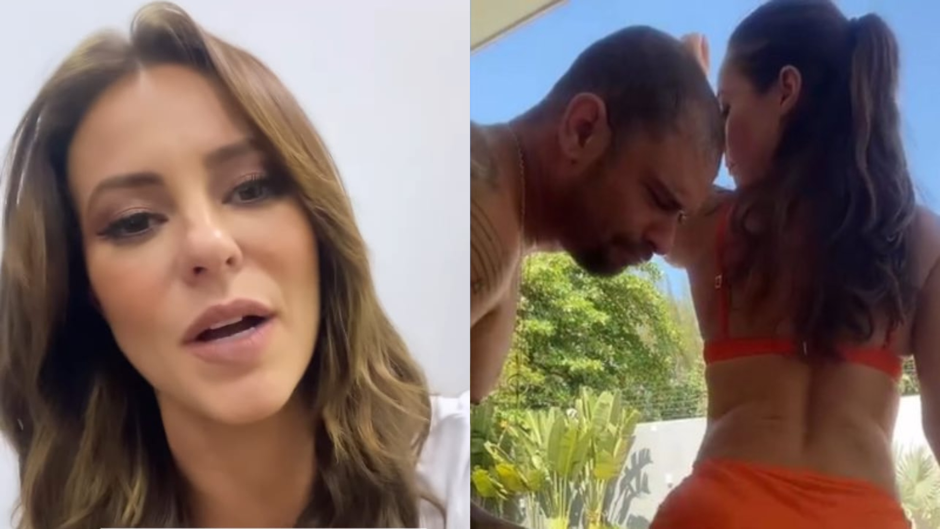 Após levar tapa no bumbum do namorado, Paolla Oliveira comenta exposição da vida pessoal: “Limite”