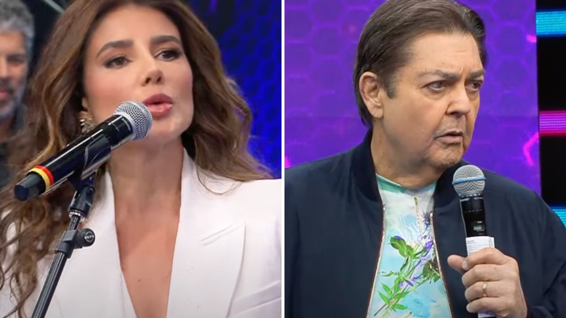 Paula Fernandes não se cala e surpreende Faustão com desabafo: “Eu sofri muito”