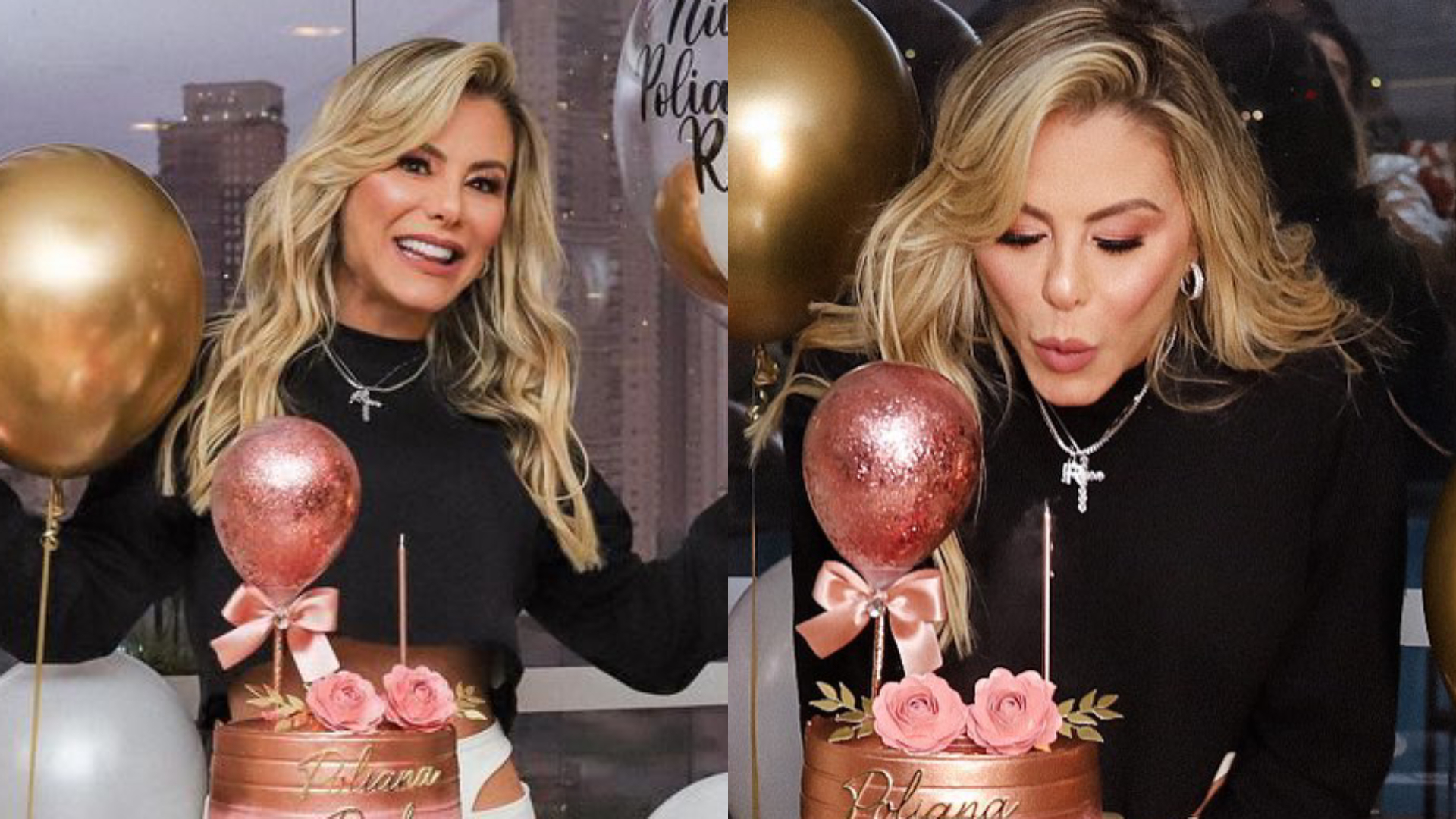 Esposa de Leonardo, Poliana Rocha ganha festa surpresa luxuosa: “Muito agradecida”