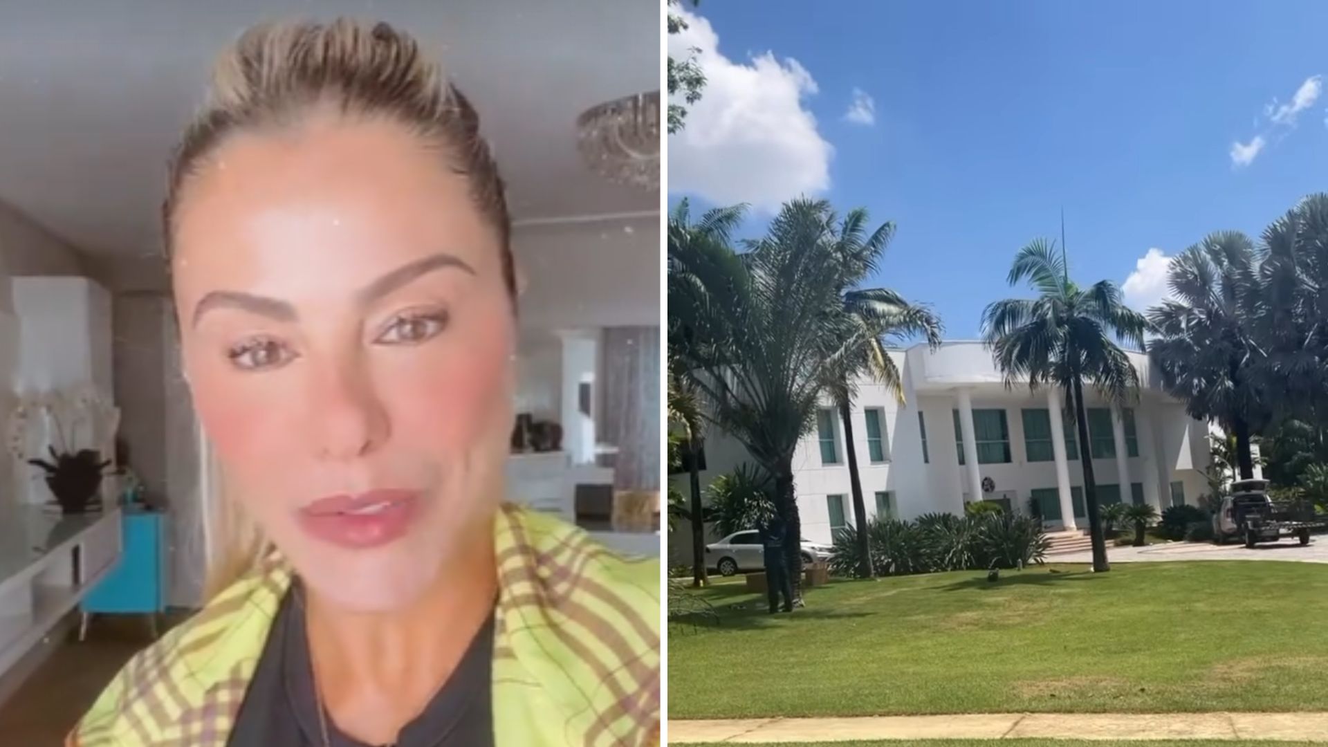 Poliana Rocha mostra decoração de Natal de sua mansão luxuosa: “Muita alegria”