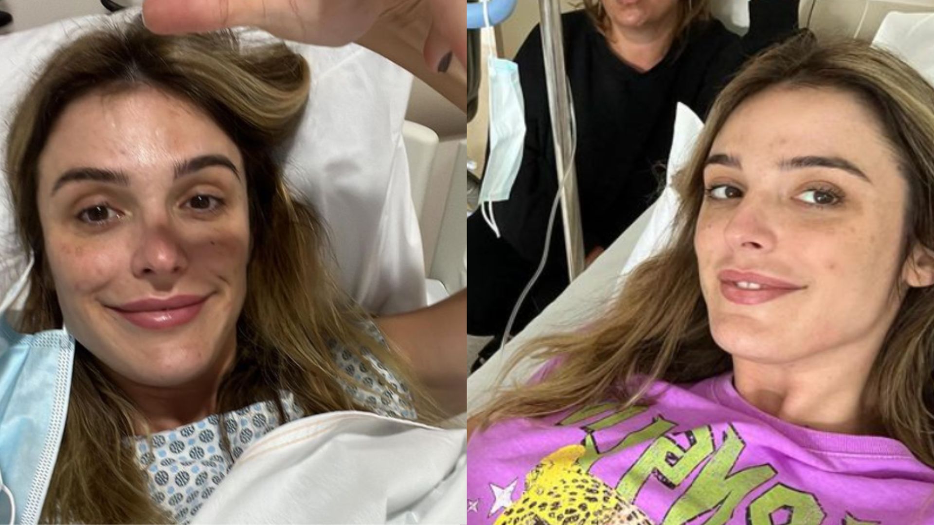 Rafa Brites assiste ao primeiro jogo do Brasil no hospital com as irmãs: “Largaram tudo”