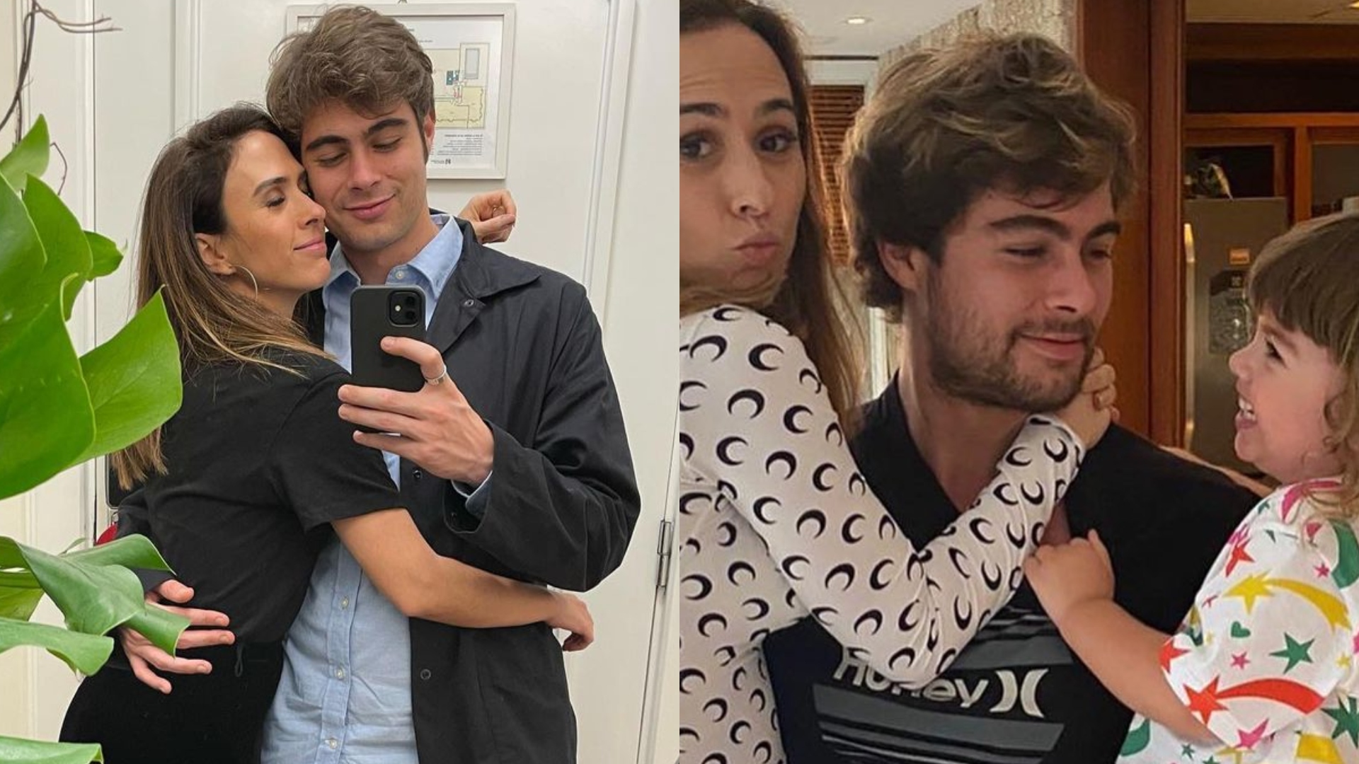 Grávida? Tata Werneck surge no colo de Rafa Vitti e levanta suspeita: “Vem mais um neném?”