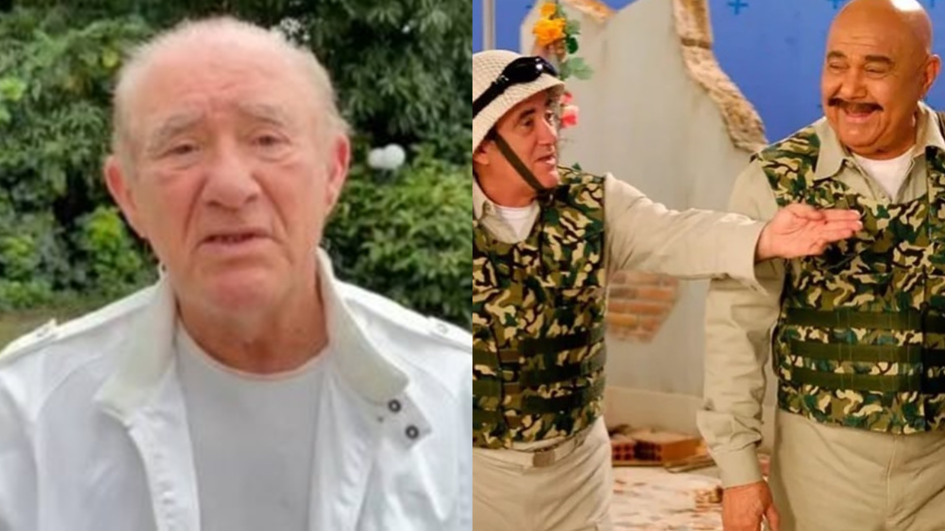 Renato Aragão faz desabafo após morte de Roberto Guilherme: “Meu coração está de luto”