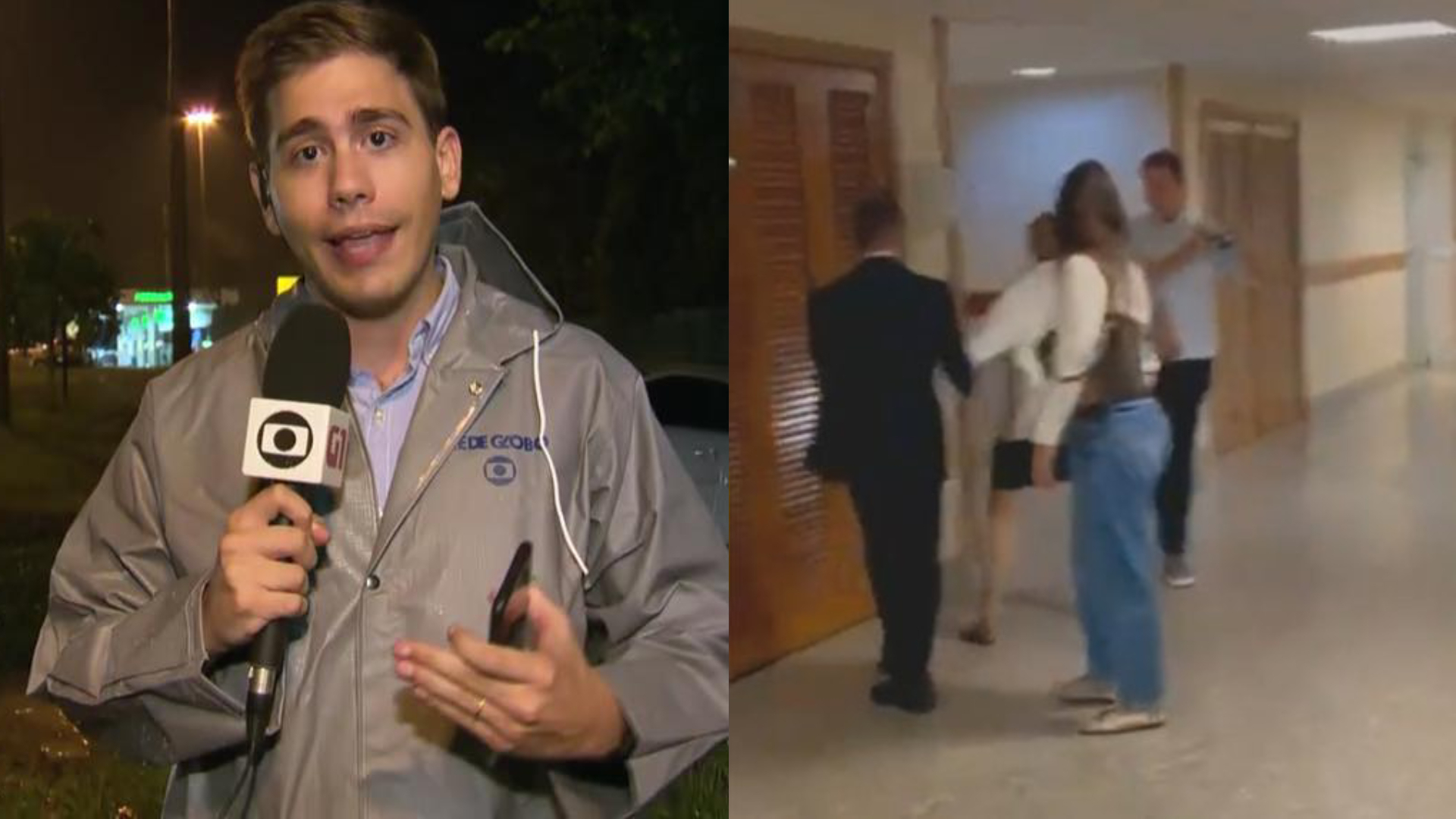 Repórter da Globo, Erick Rianelli se pronuncia após ser agredido: “Recebi um tapa”