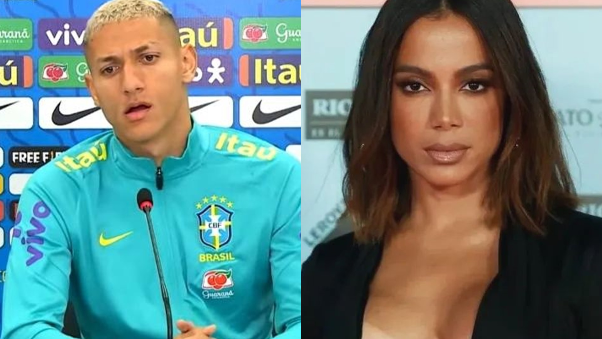 Richarlison dispensa romance com Anitta e explica motivo para recusar cantora ao vivo