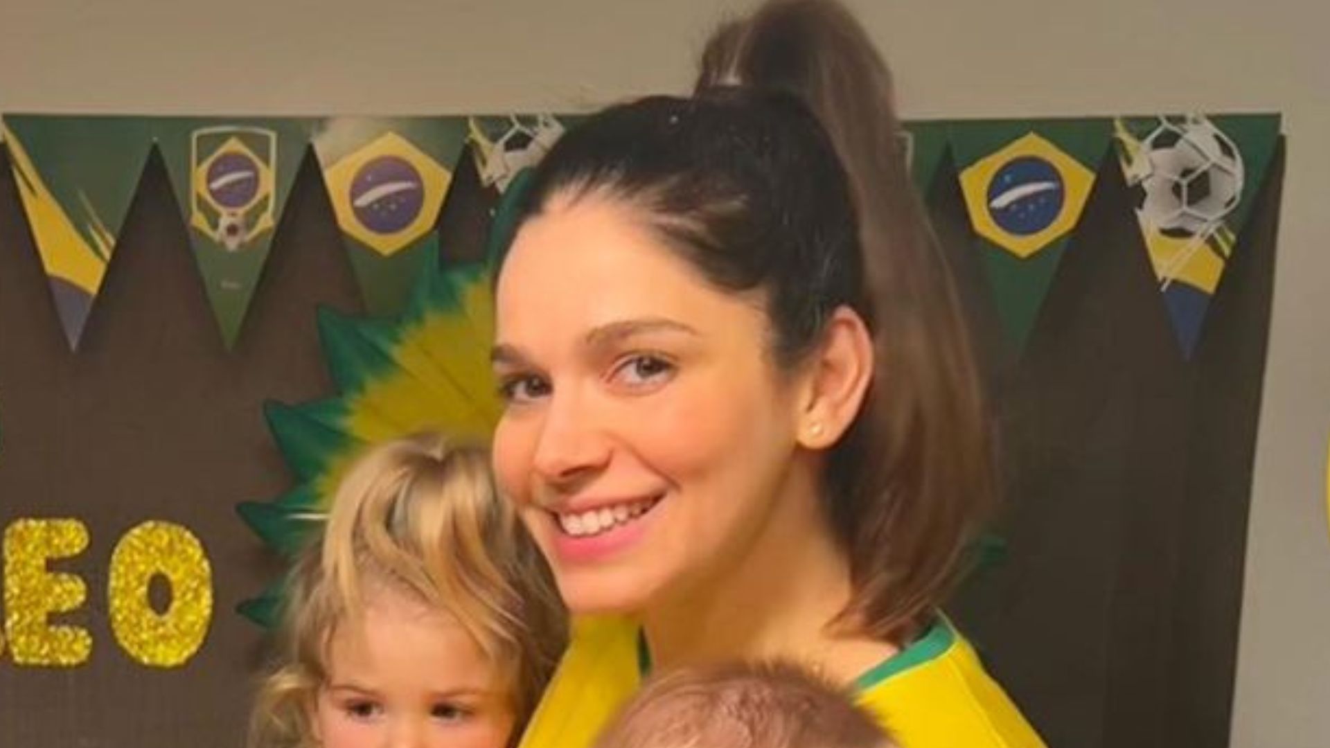Sabrina Petraglia celebra 7 meses do filho em clima de Copa do Mundo: “Privilégio”