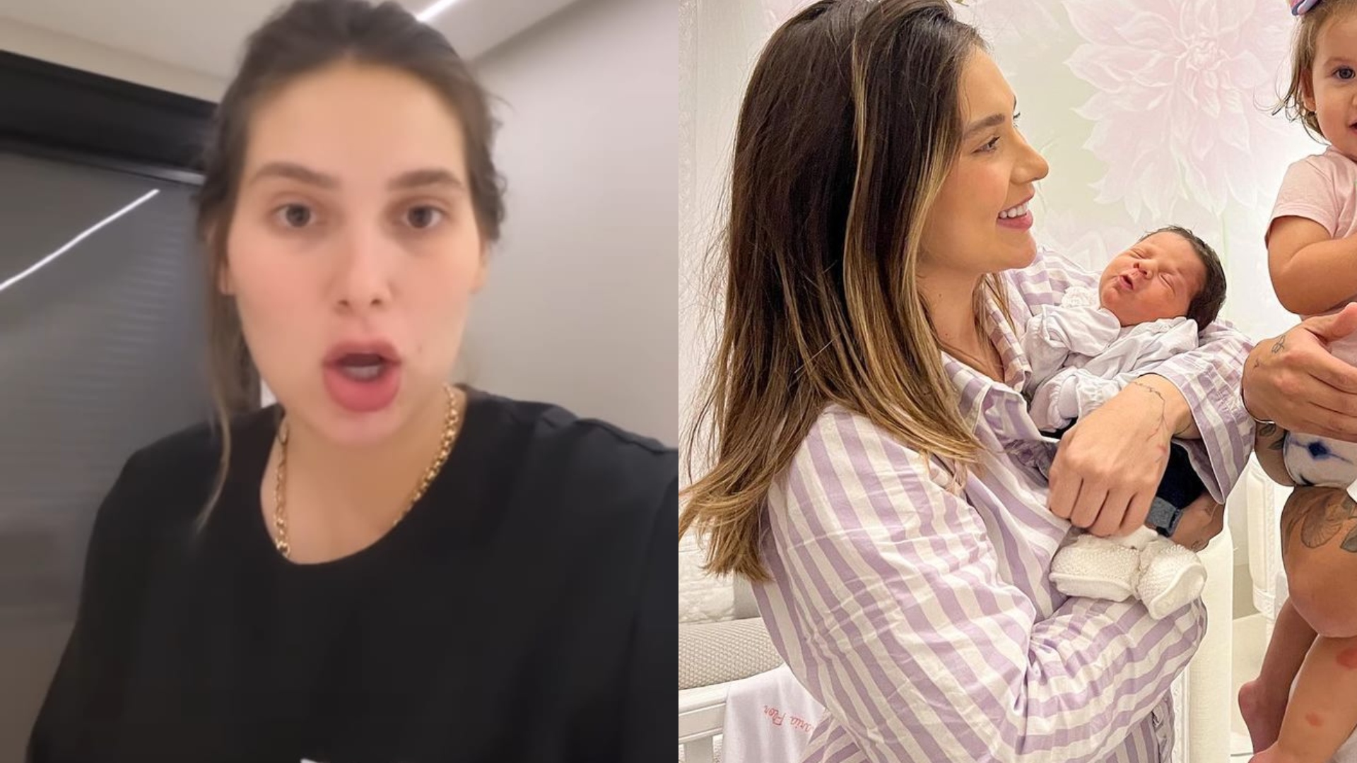 Virginia Fonseca choca ao comparar aparência das filhas e mostra diferença: “Nada parecidas”