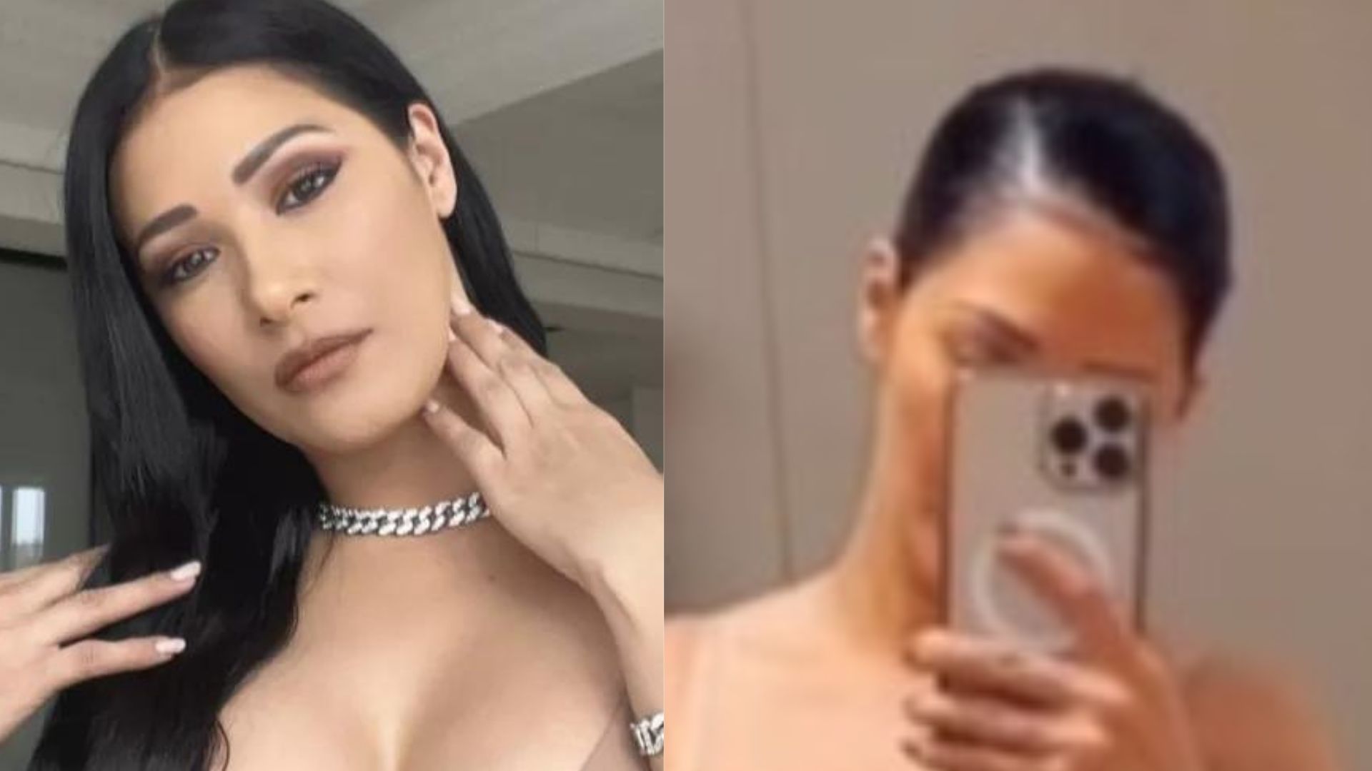 Simaria surge em vídeo só de lingerie e é comparada com influenciadora internacional: “É a cópia”