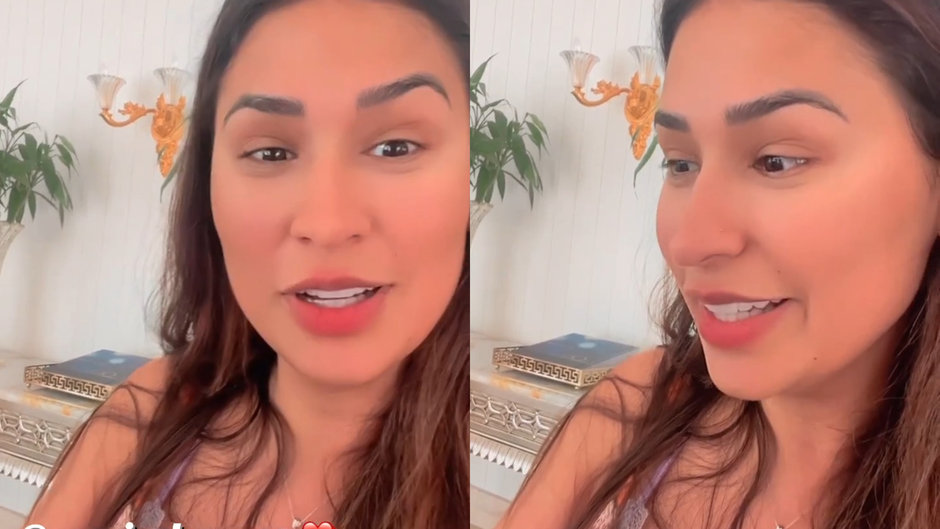 Simone fica de cara com pedido inesperado de Gkay e revela se aceita ou não: “De presente”