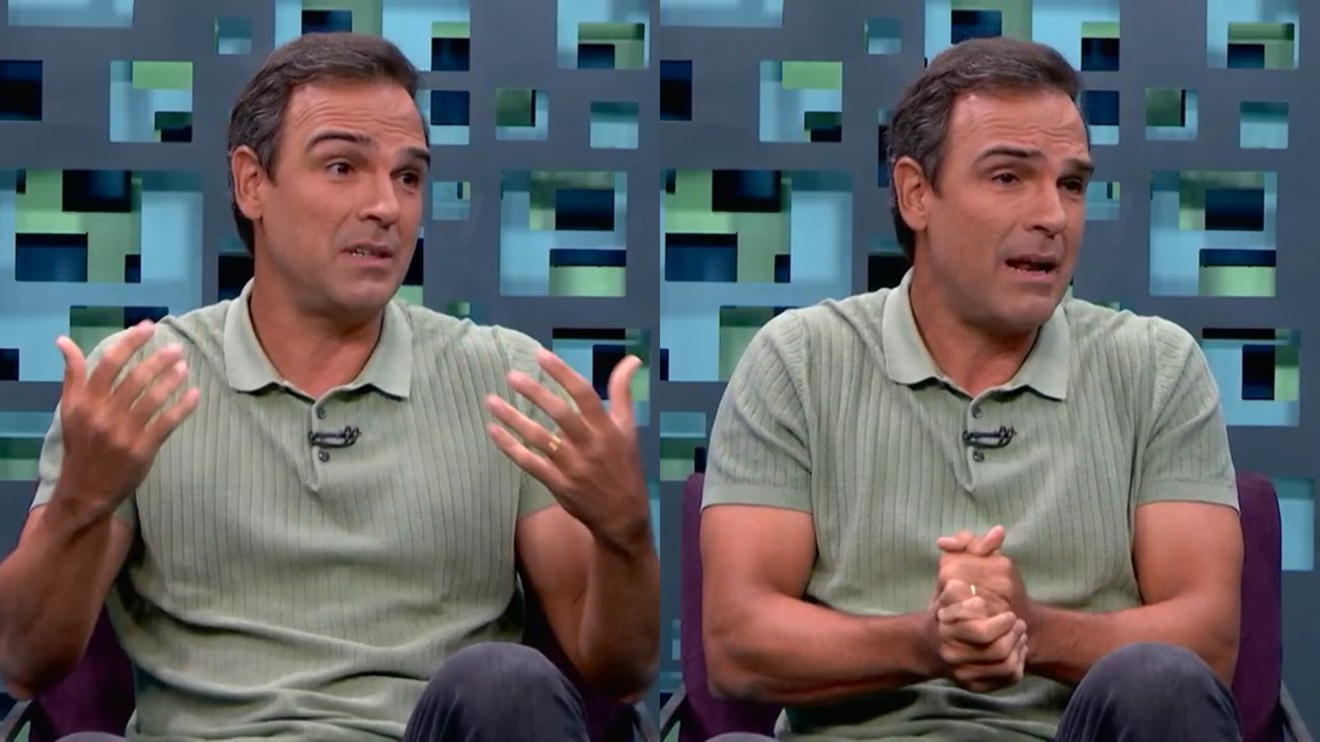 Tadeu Schmidt revela mudança após filha declarar sexualidade em público: “Aberta a tudo”