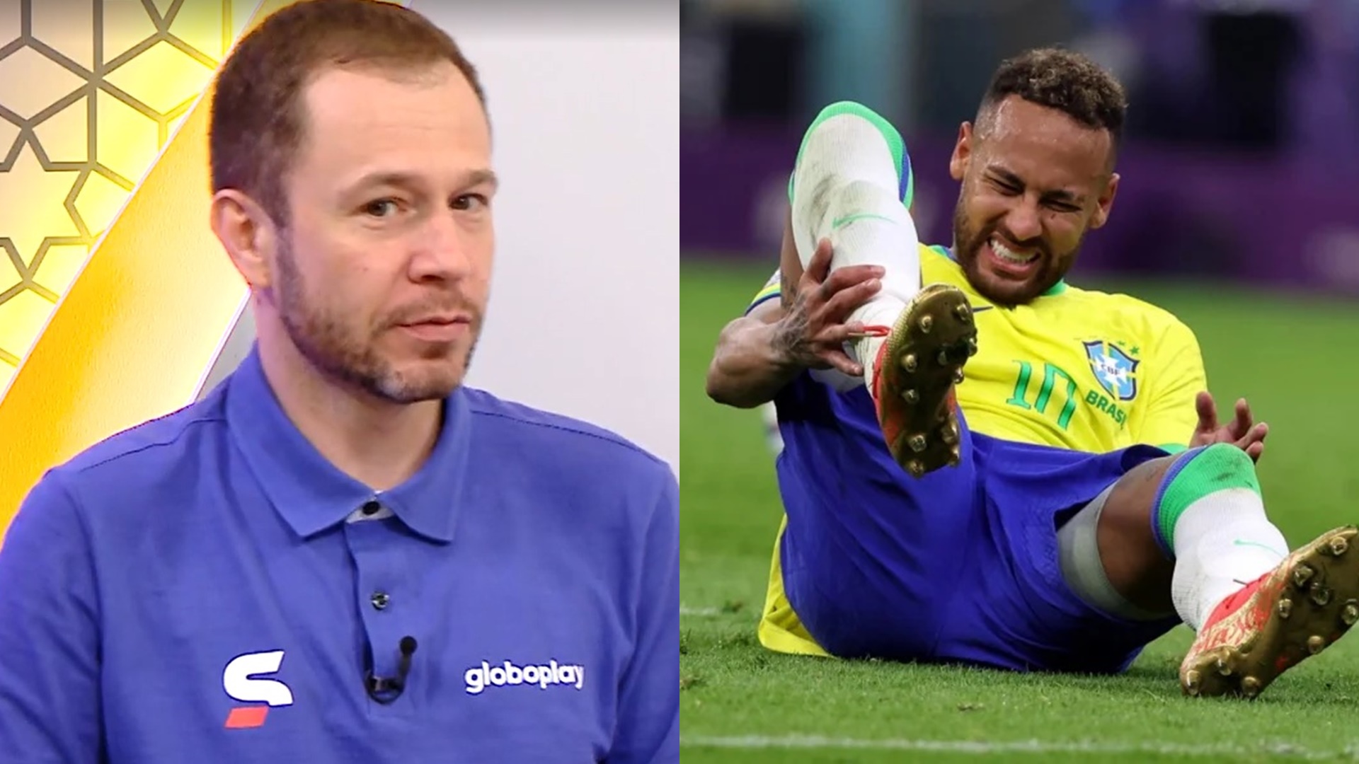 Tiago Leifert denuncia perseguição de jogadores com Neymar na Copa: “É desrespeitado”