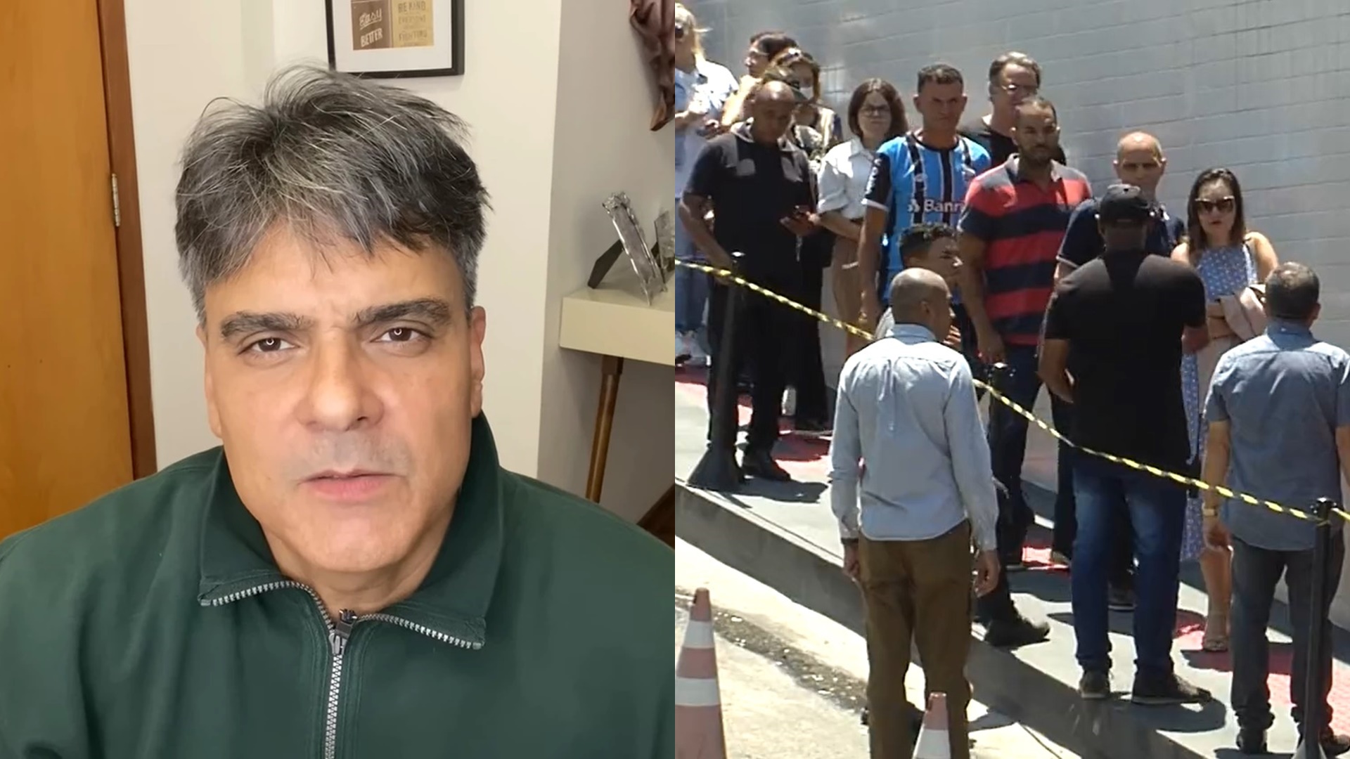 Velório de Guilherme de Pádua é marcado por fila, discursos da viúva e ex-presidiários