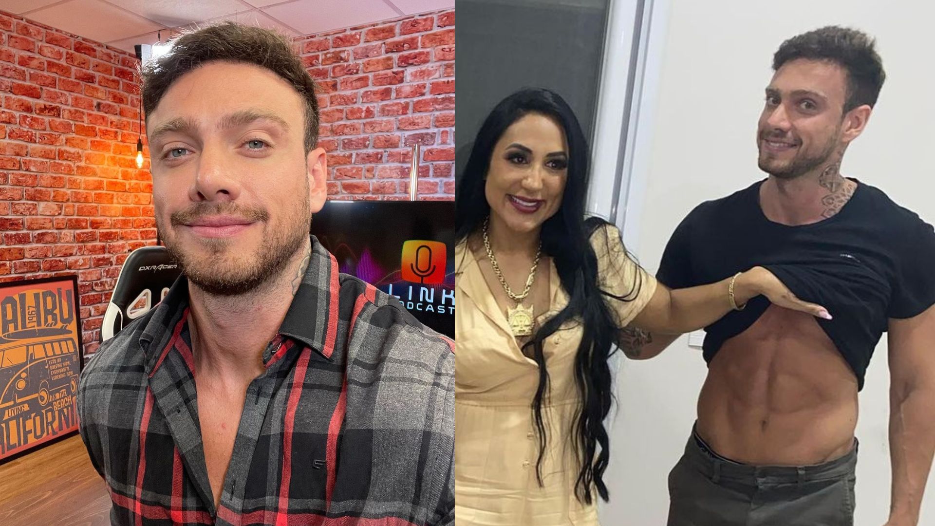 Vini Büttel é questionado sobre relacionamento com irmã de Deolane e rebate: “Deixa ela lá”