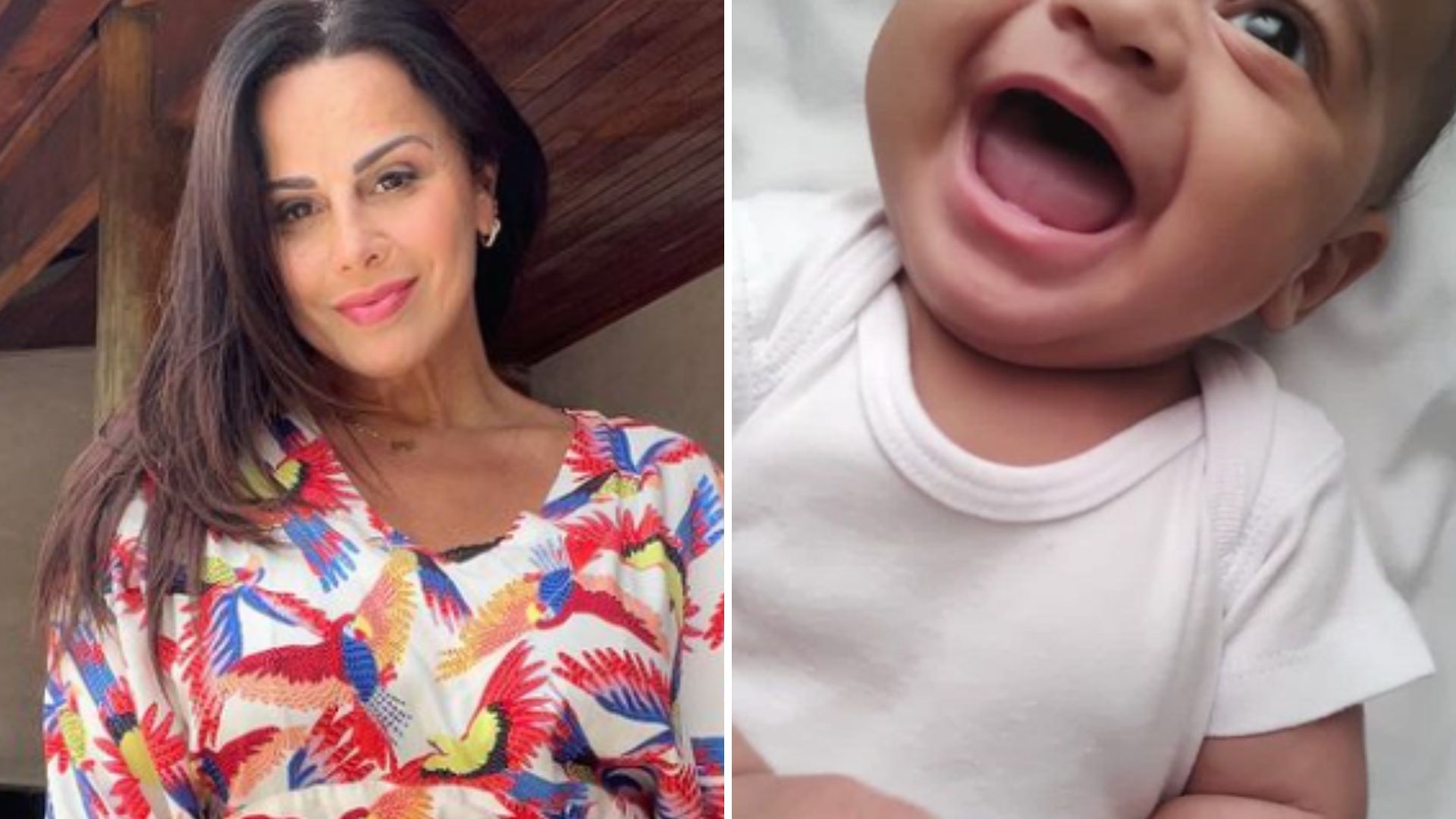Como cresce! Viviane Araújo baba muito em novas fotos do filho sorridente: “Gostosura”