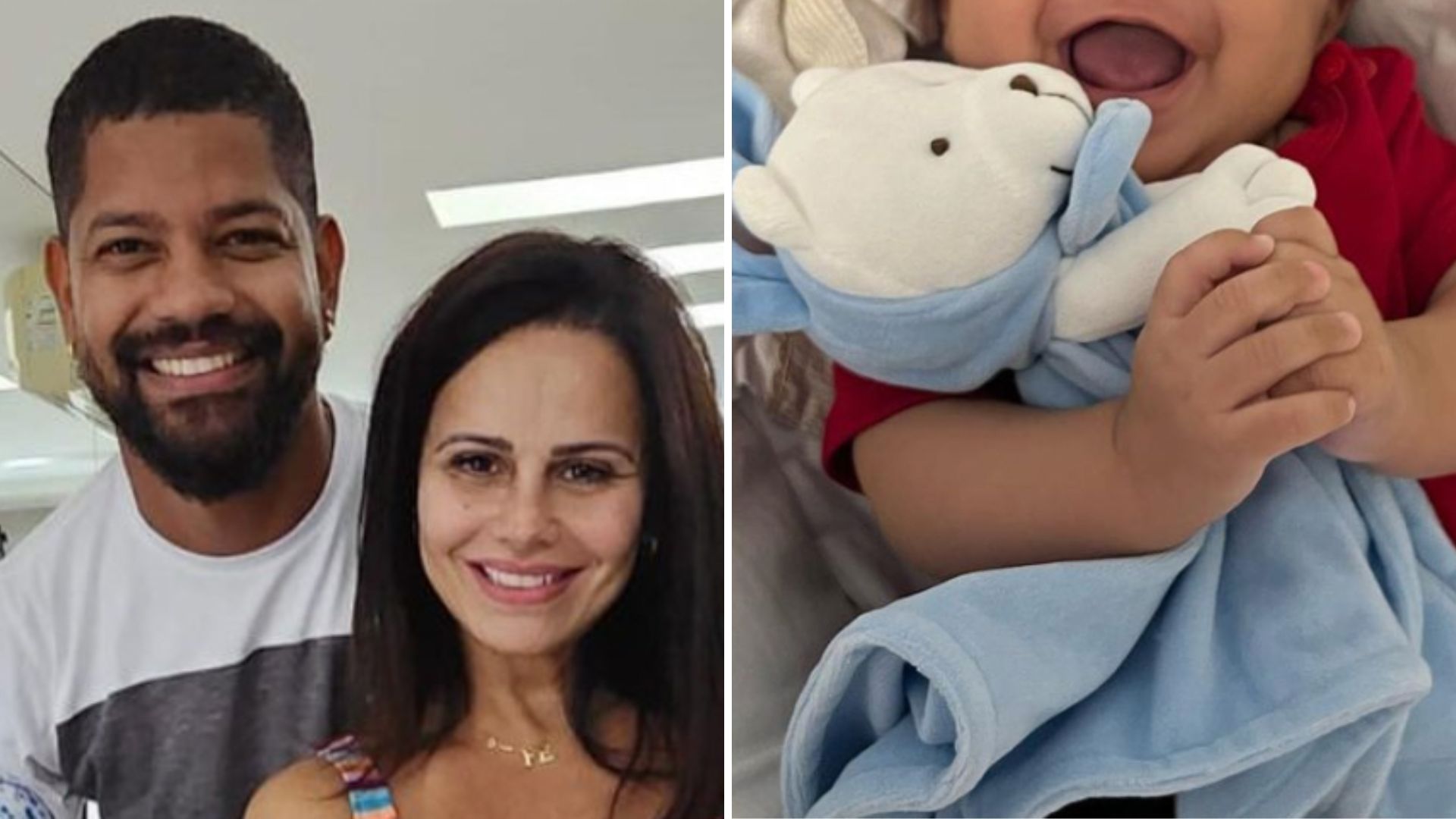 Filho de Viviane Araújo gargalha ao reconhecer a voz da mamãe: “Vontade de morder”