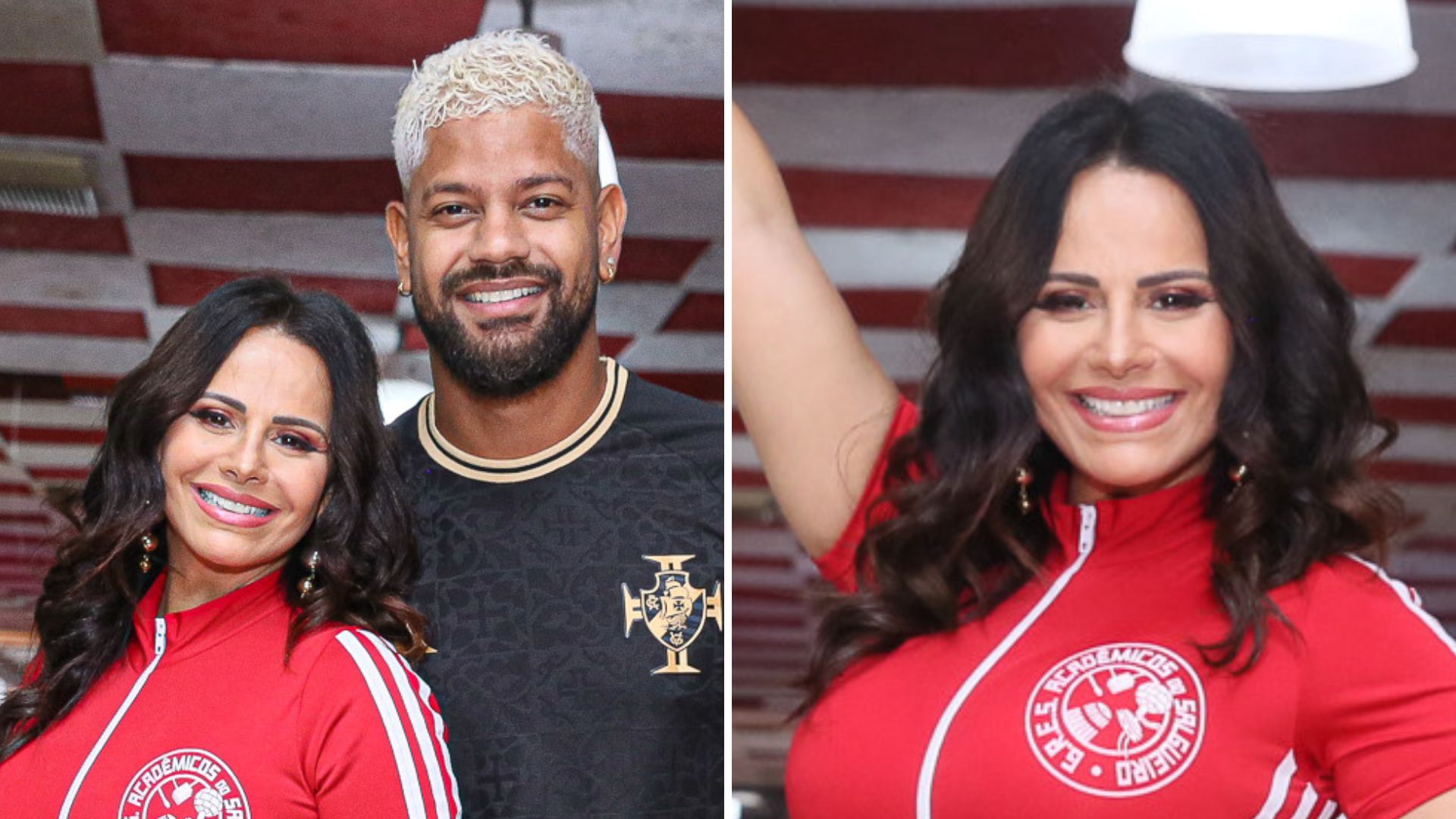 Dois meses após ser mãe, Viviane Araújo exibe corpo sequinho com macacão coladíssimo