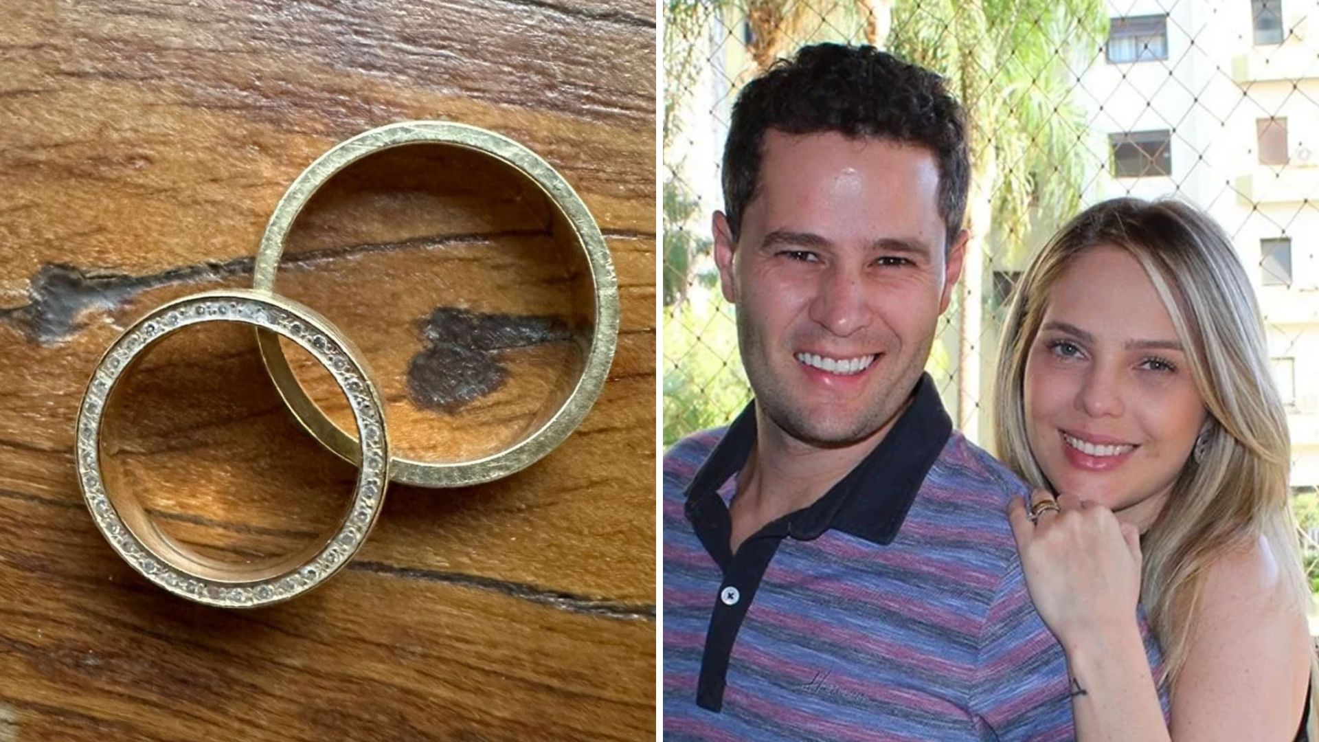 Voltaram? Ex-mulher de Pedro Leonardo mostra alianças após anúncio de separação