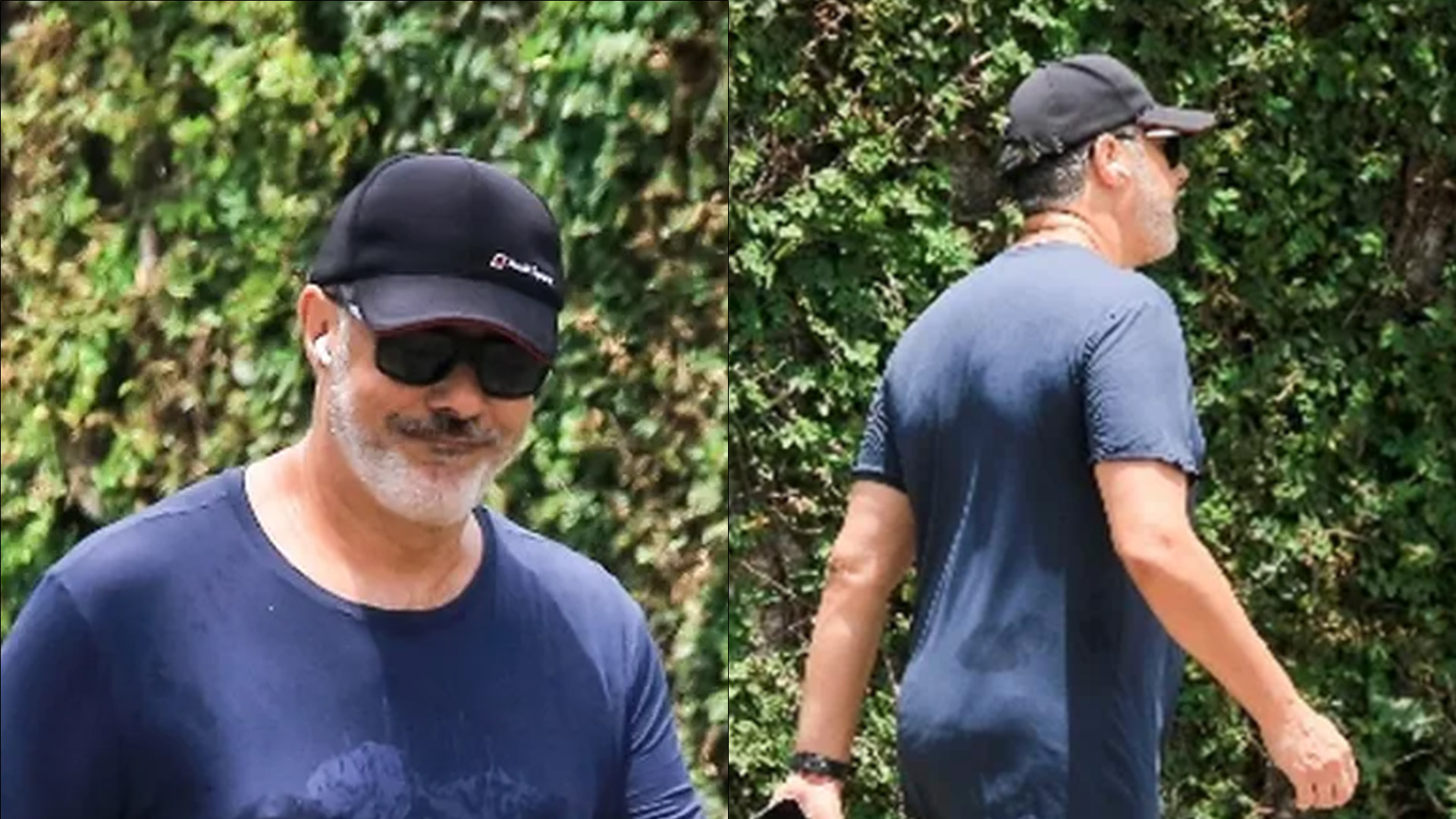 Em flagra raro, William Bonner surge de camiseta surrada e shorts em momento casual