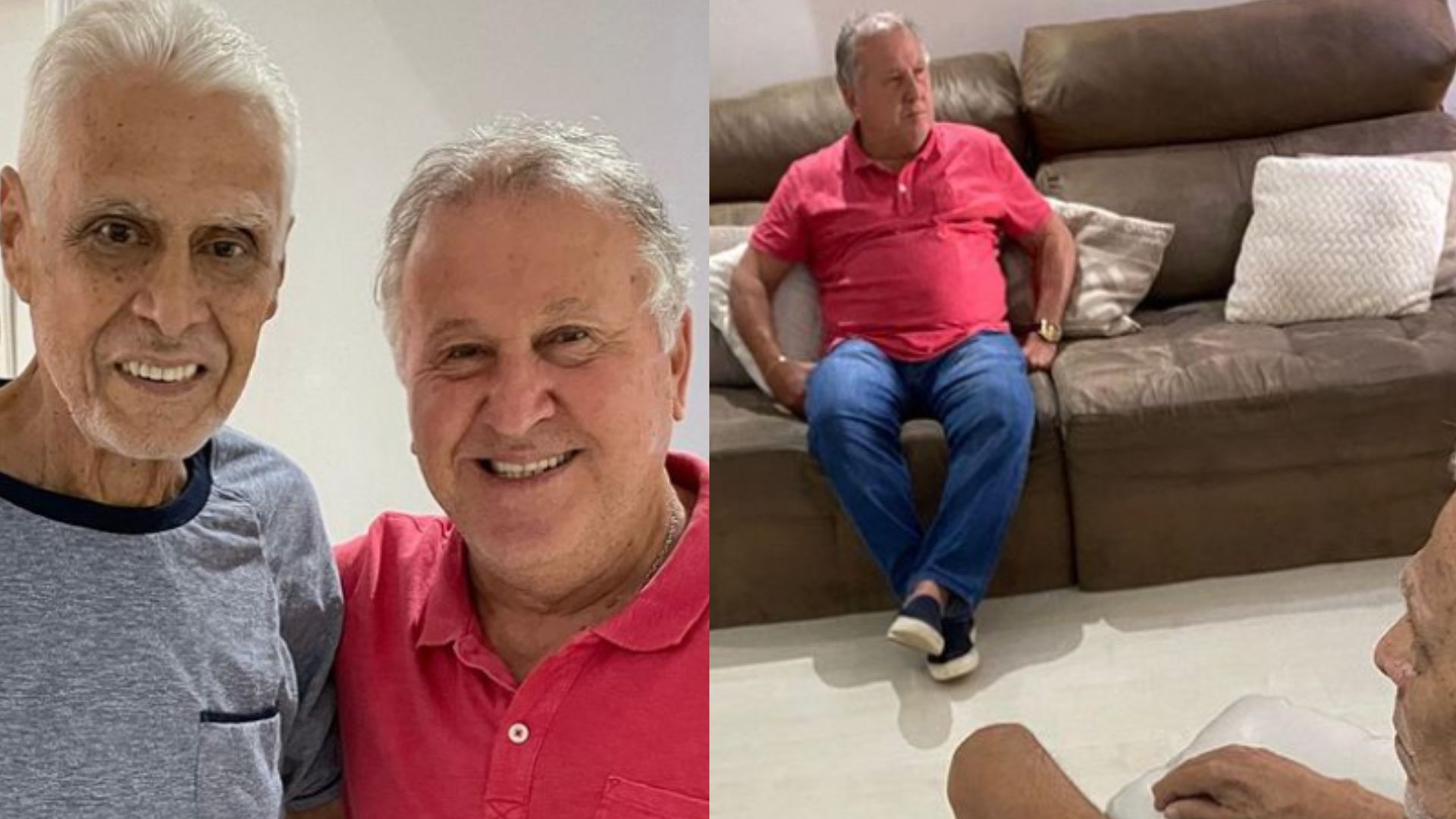 Zico reencontra Roberto Dinamite para torcerem pelo Brasil na Copa: “Amizade eterna”