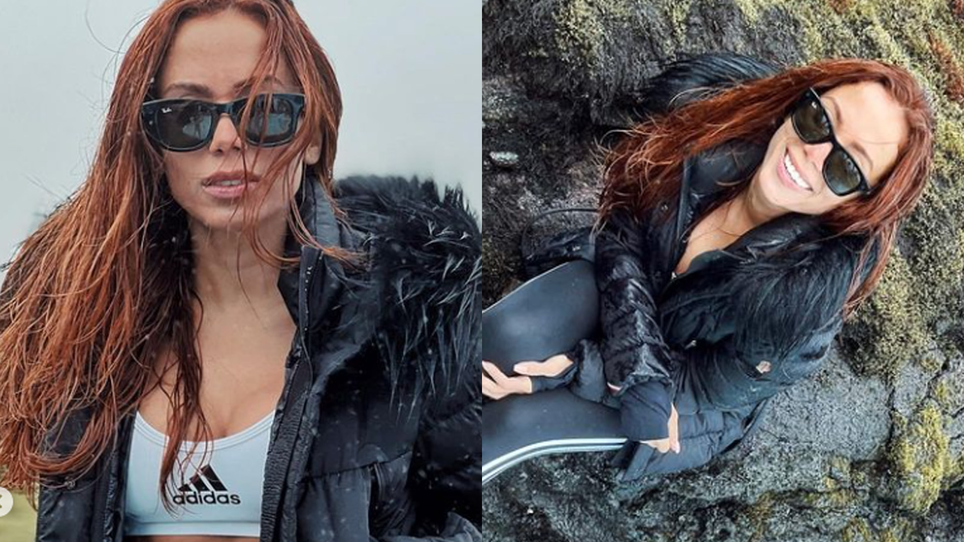 Em frio congelante, Anitta aparece de top curtinho e fãs brincam: “Tanto fogo”