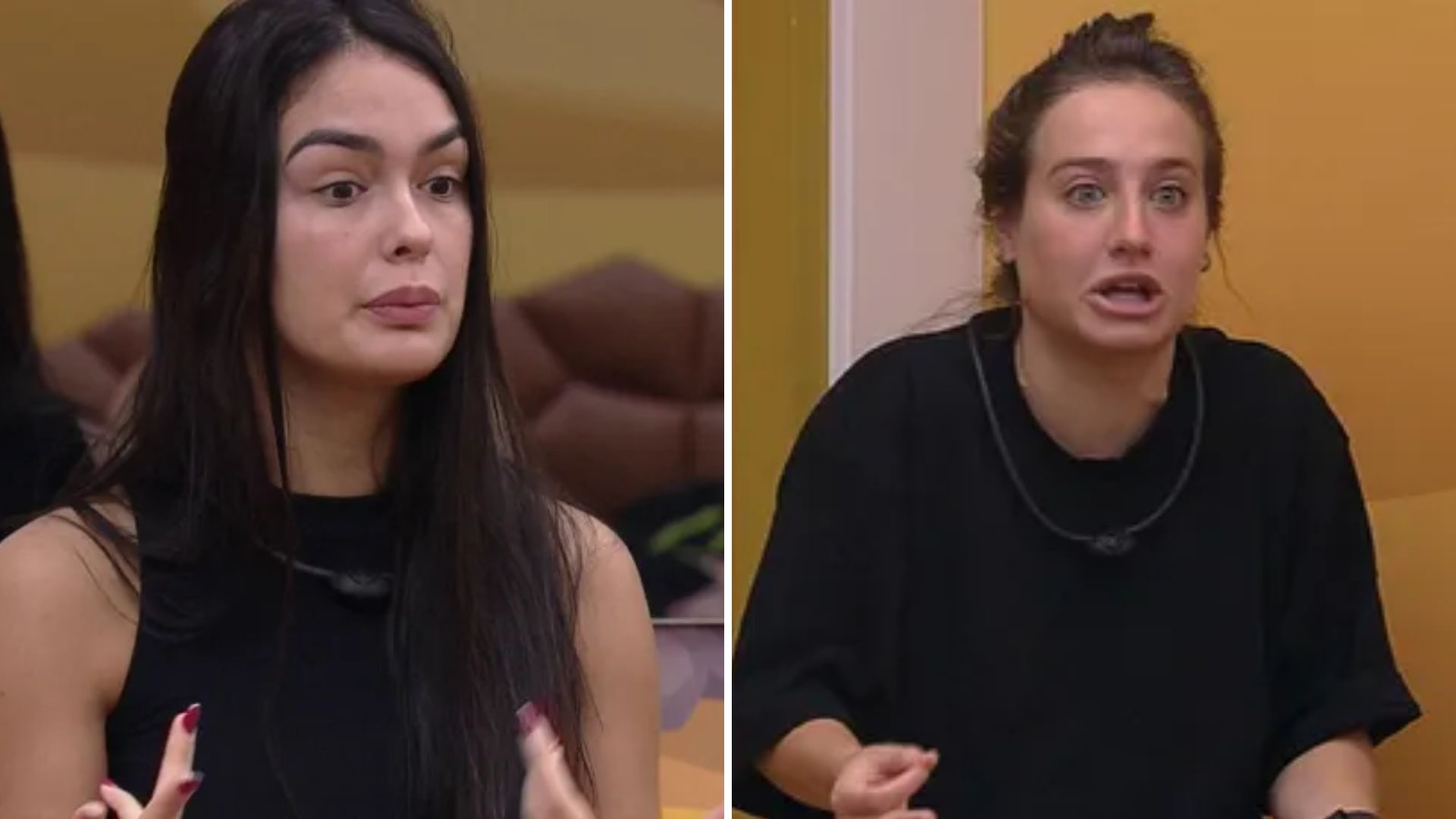 BBB23: Larissa e Bruna brigam novamente e sister se intromete: “Se ferrar”