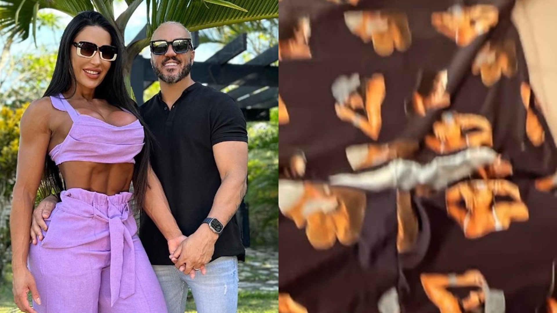 Belo expõe presente inusitado que ganhou de Gracyanne Barbosa: “O que vocês acham?”