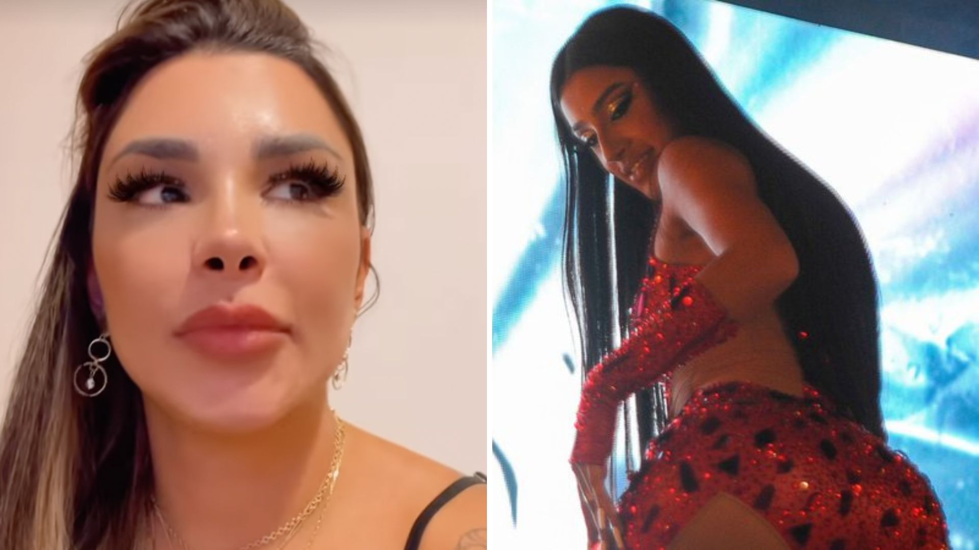 Mãe de Bia Miranda chora com estado da filha: “Estou vendo ela se acabando”