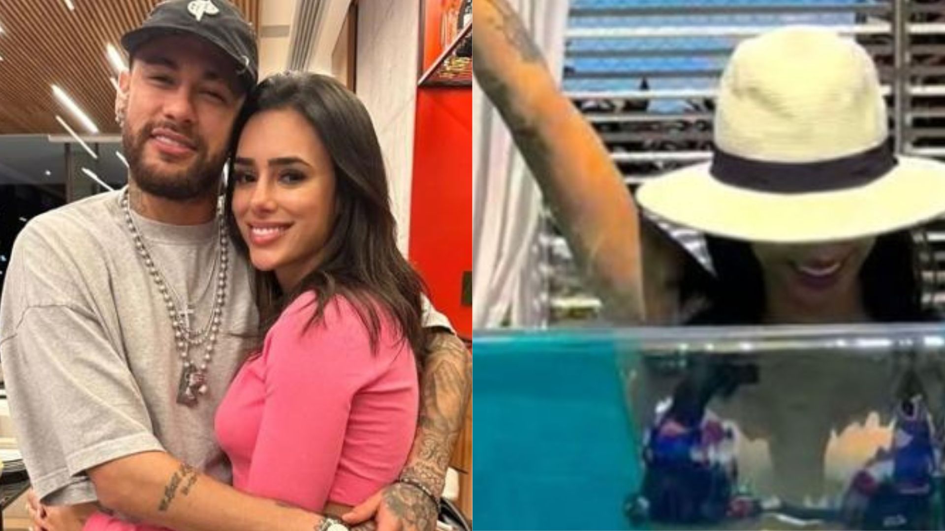 Uau! Grávida de Neymar, Bruna Biancardi posa de biquíni cavado e exibe barriguinha