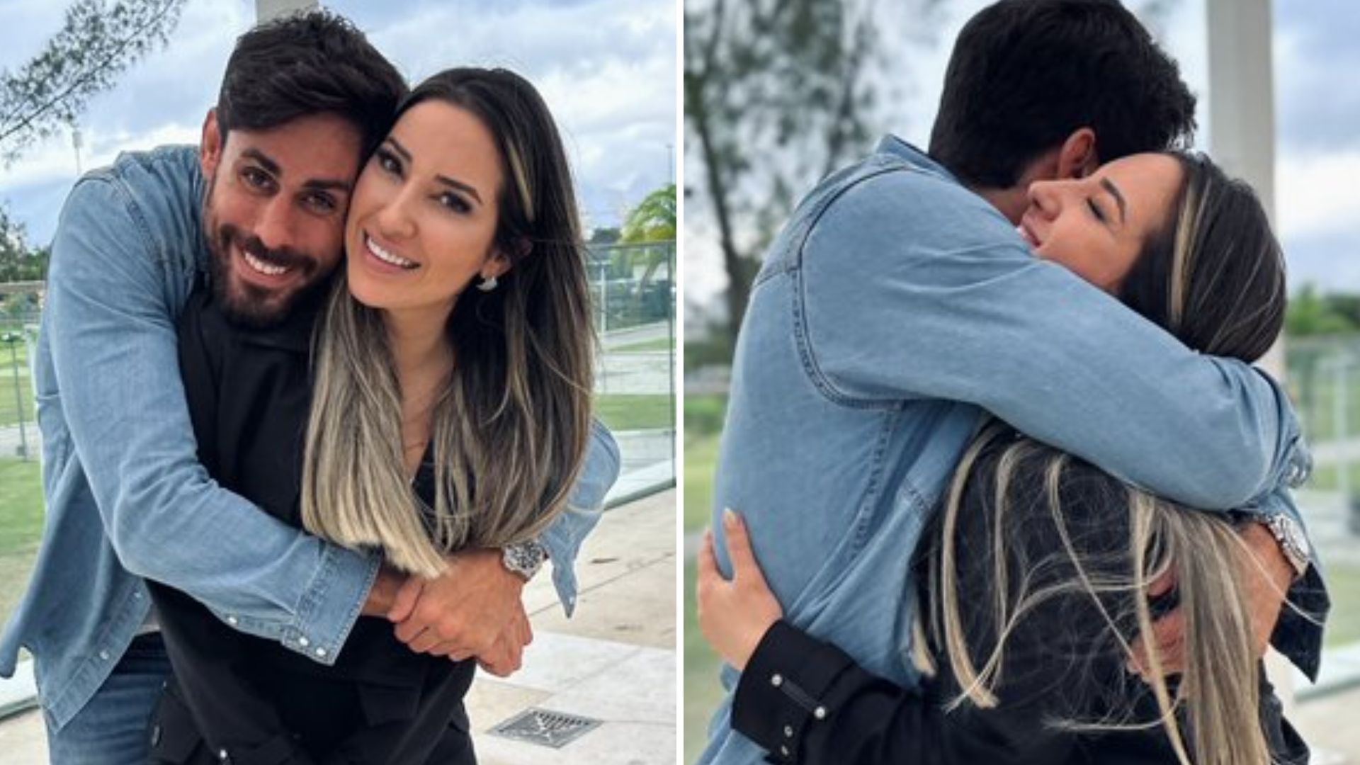 Cara de Sapato e Amanda surgem agarradinhos e deixam fãs esperançosos: “Tem mais”
