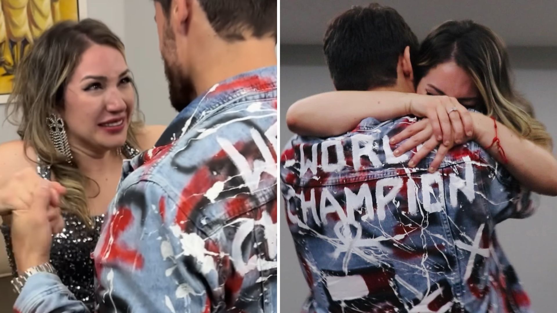 Cara de Sapato fica aos prantos em reencontro com Amanda: “Nunca duvidei”