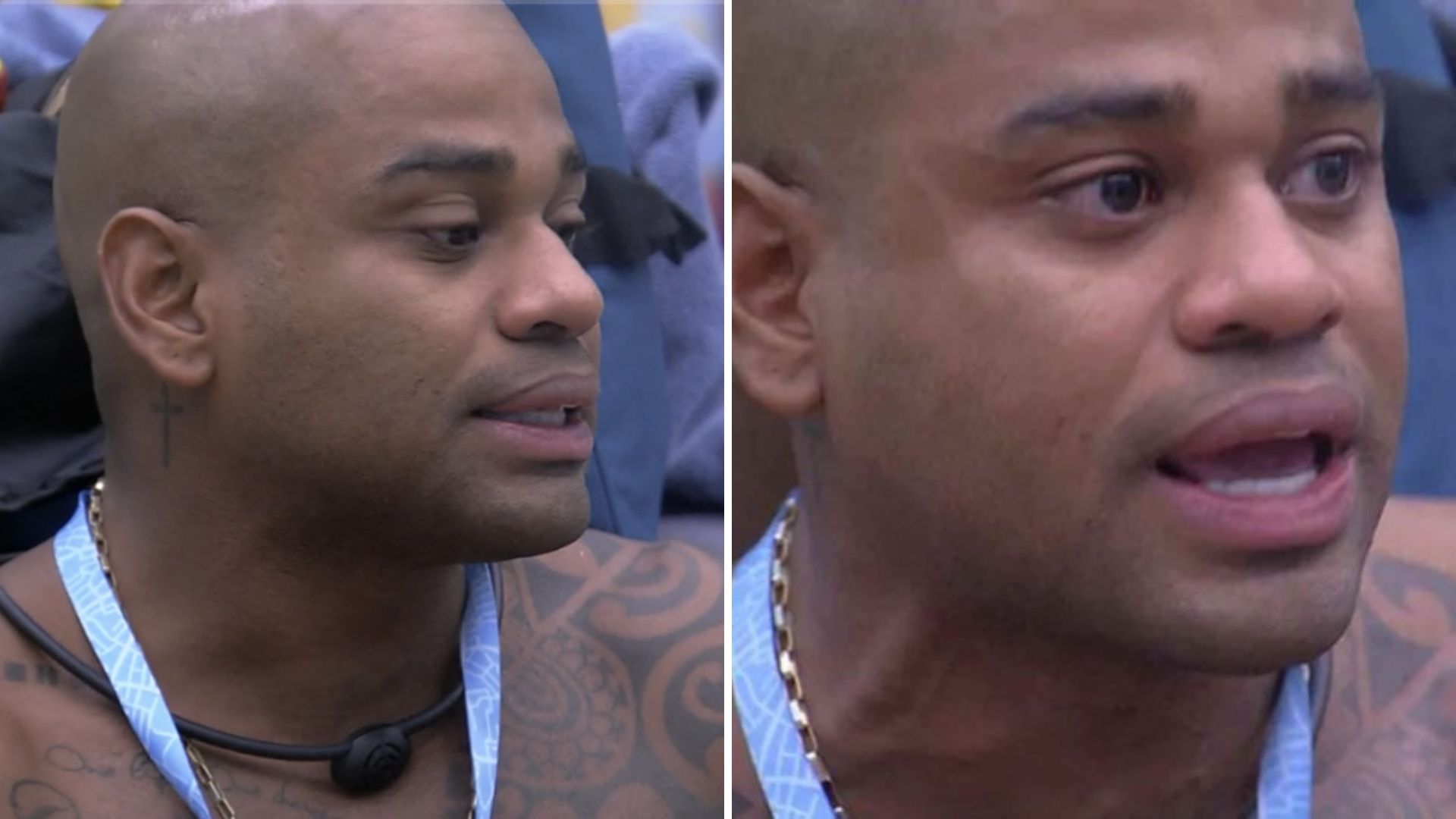 BBB23: Cezar fica aos prantos durante conversa pós-briga com Domitila: “Nunca tive ninguém”