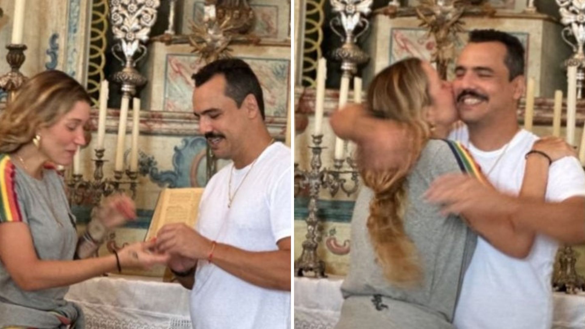 Como assim? Gabriela Pugliesi se casa com look esportivo em cerimônia surpresa: “Acabei”