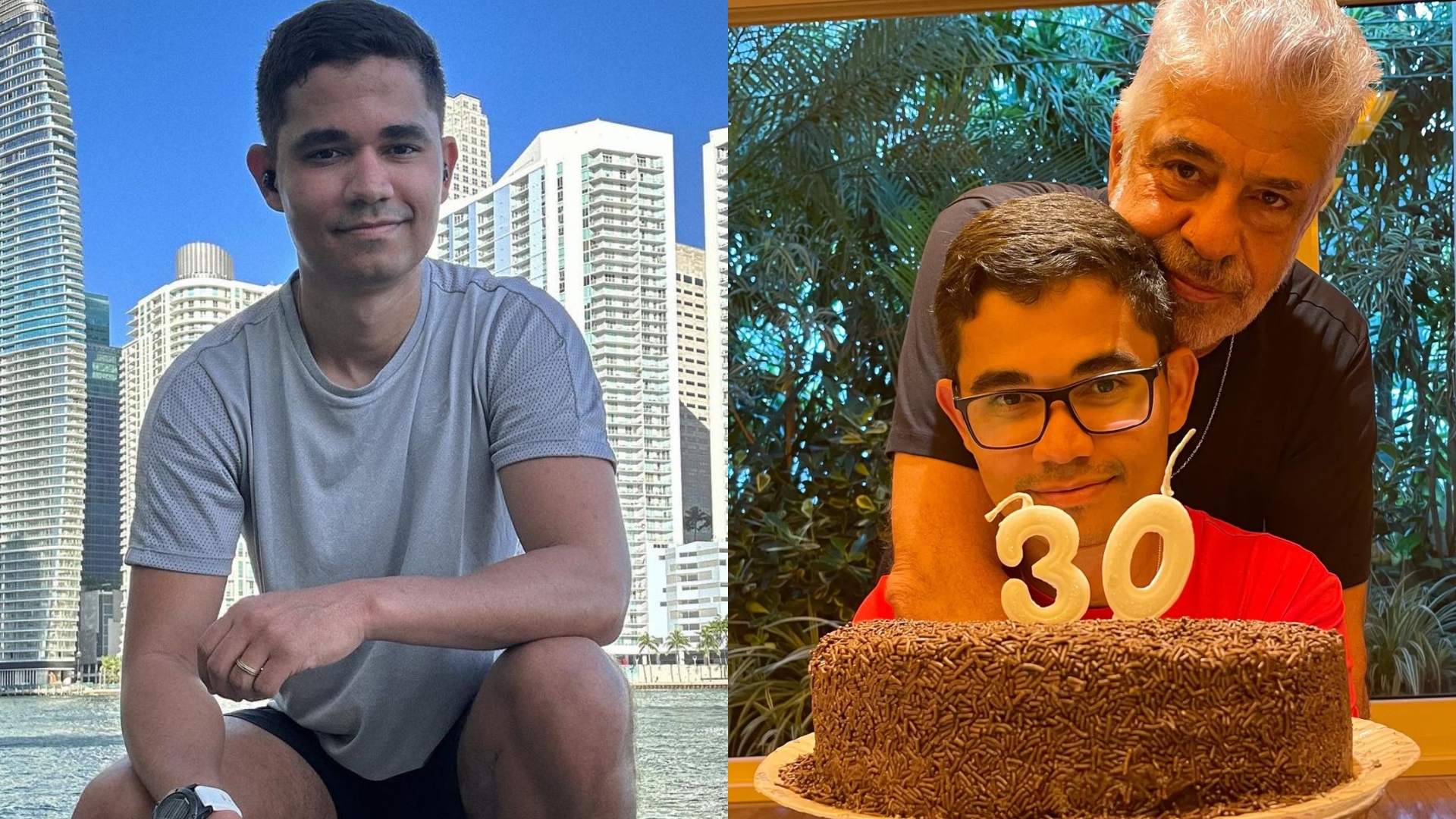 Clebson Teixeira: 38 anos mais novo, marido de Lulu Santos largou o trabalho para viver amor arrebatador