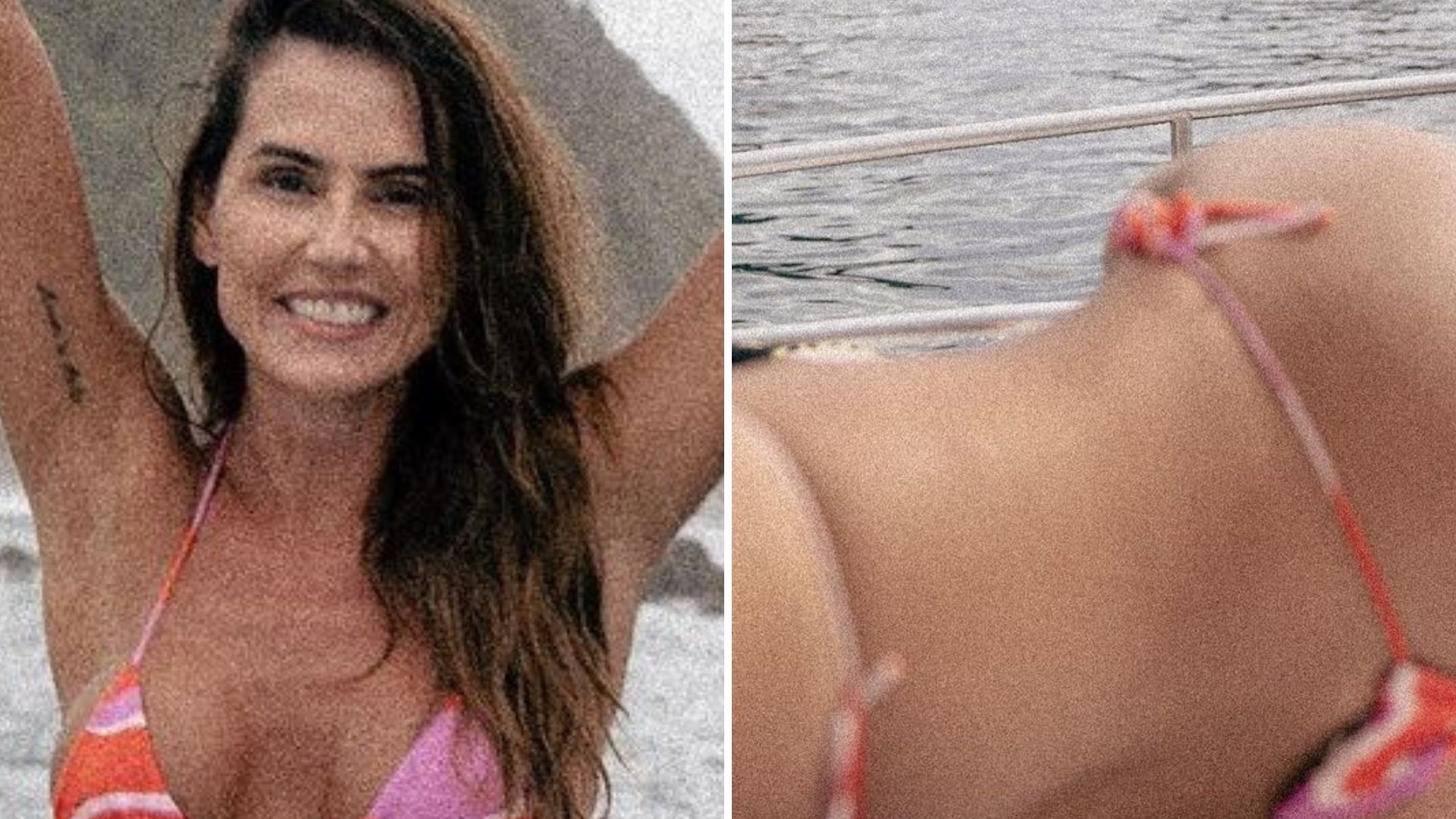 Aos 43 anos, Deborah Secco dá zoom no bumbum engolindo fio-dental: “Maravilhosa”