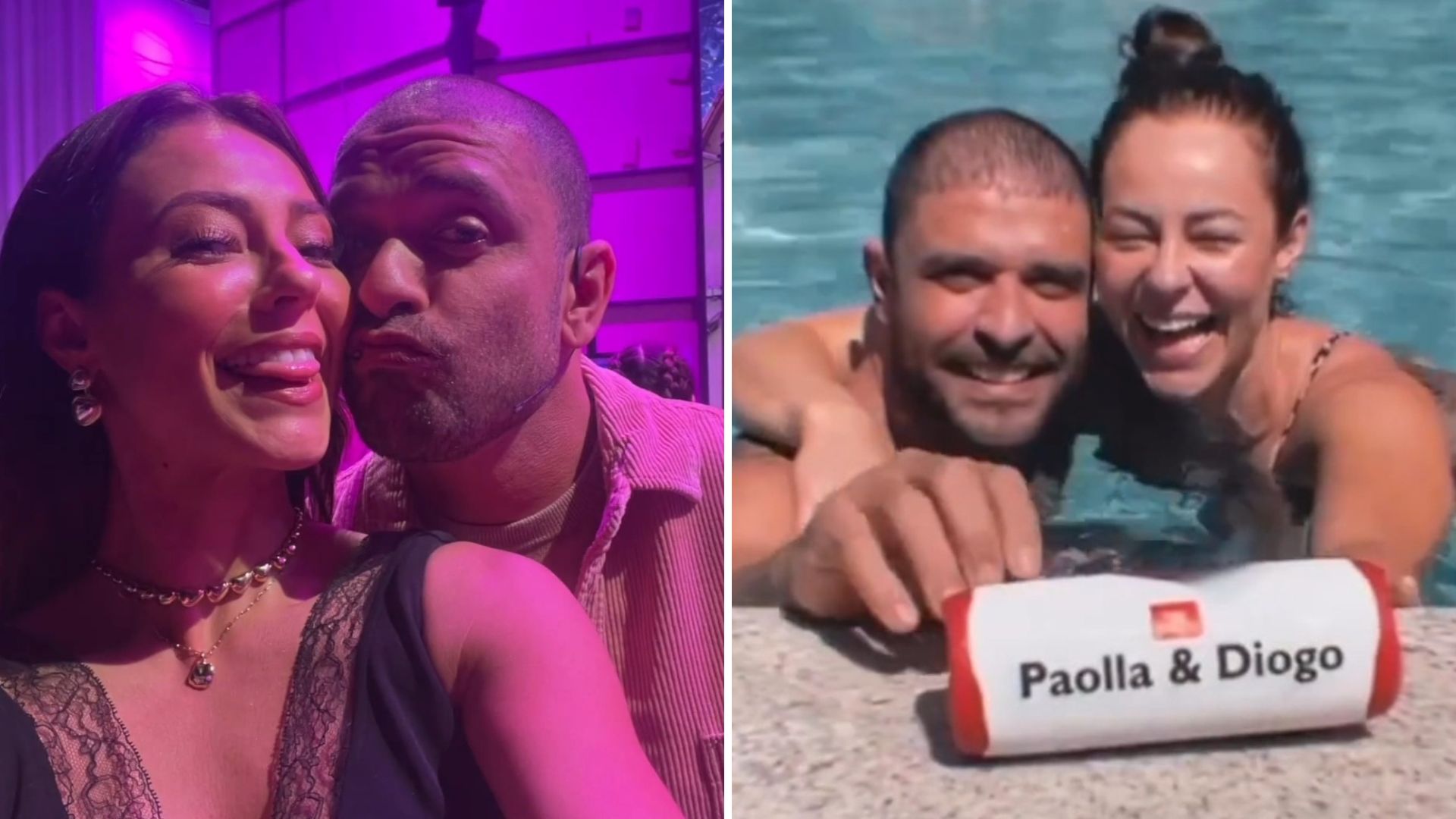 Diogo Nogueira rasga elogios ao celebrar aniversário de Paolla Oliveira: “Sonho”