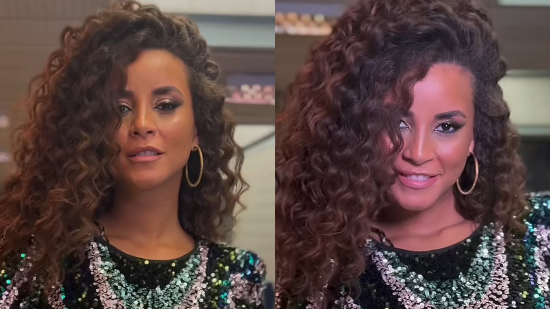 BBB23: Que luxo! Domitila Barros elege tubinho brilhante para final: “Umbigo tampado”
