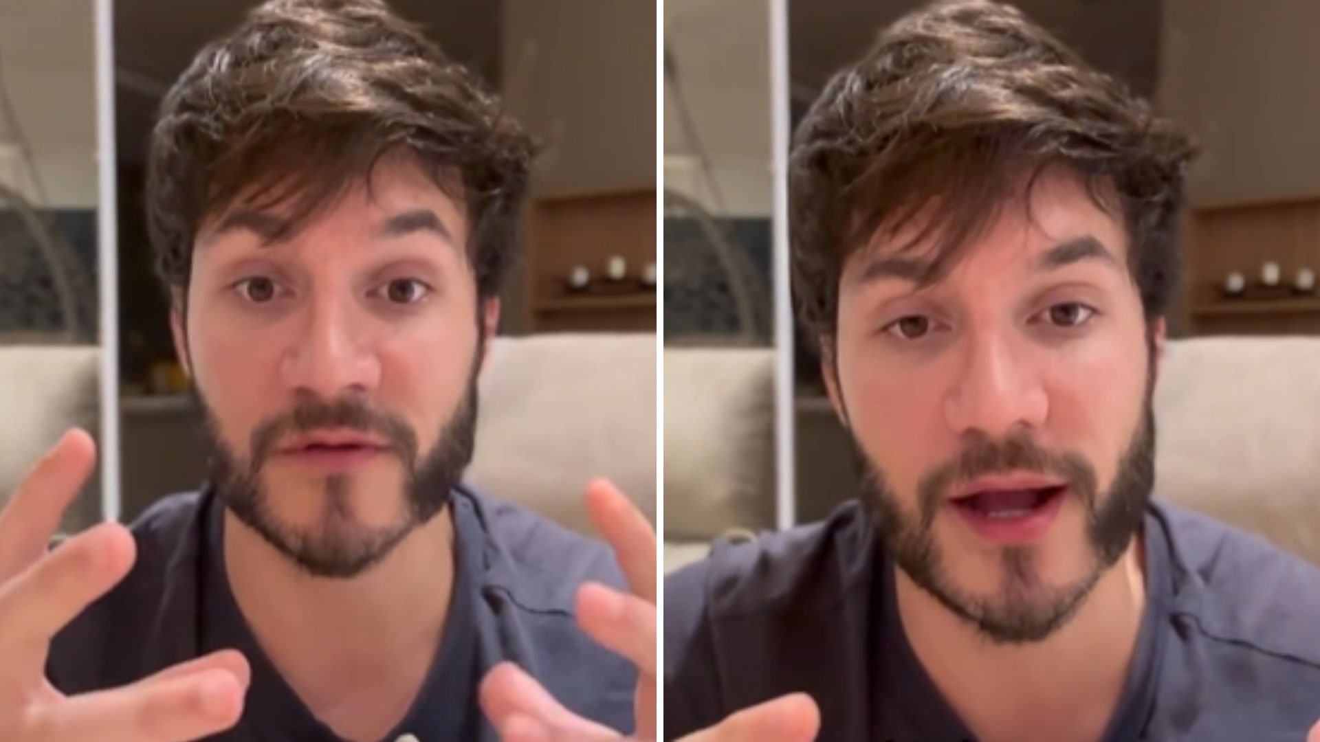 Vivendo a paternidade, Eliezer dá puxão de orelha em homens: “Fazer o mínimo”