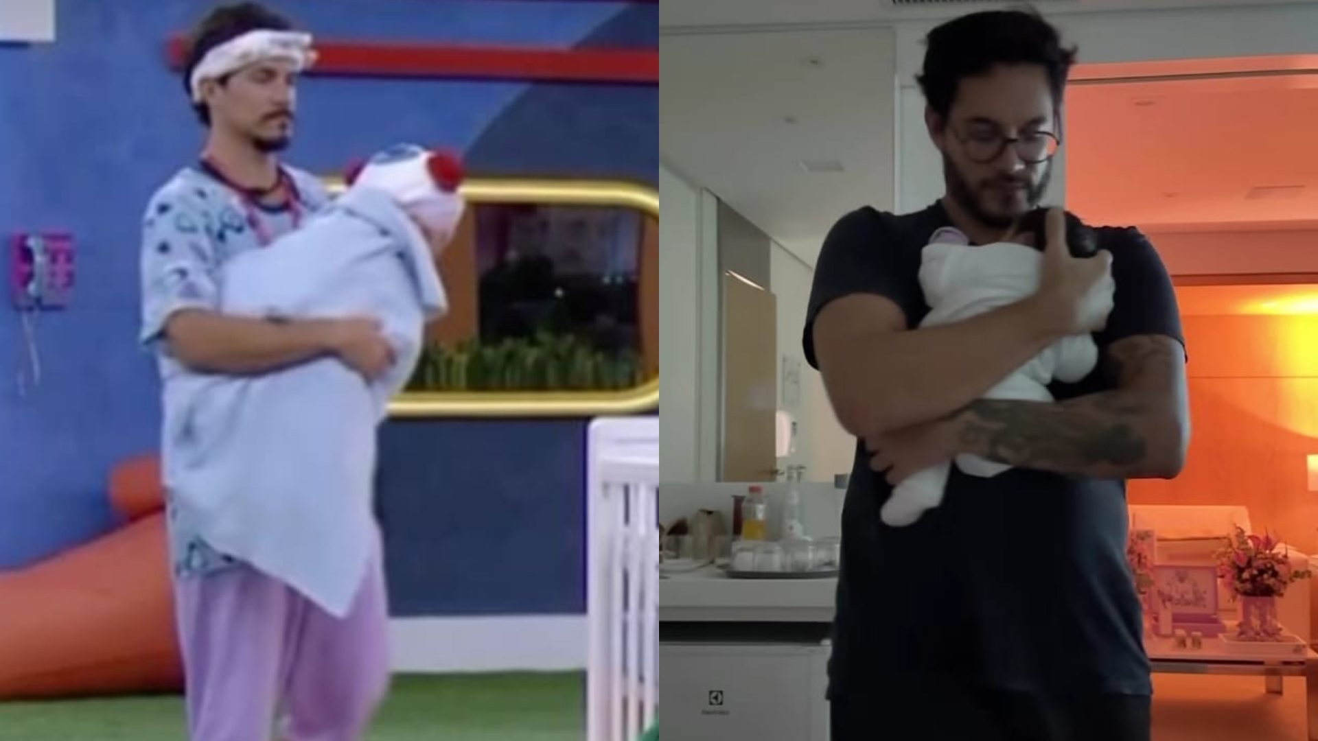 Após nascimento da filha, Eliezer relembra discurso sobre paternidade no BBB22: “Coincidência?”