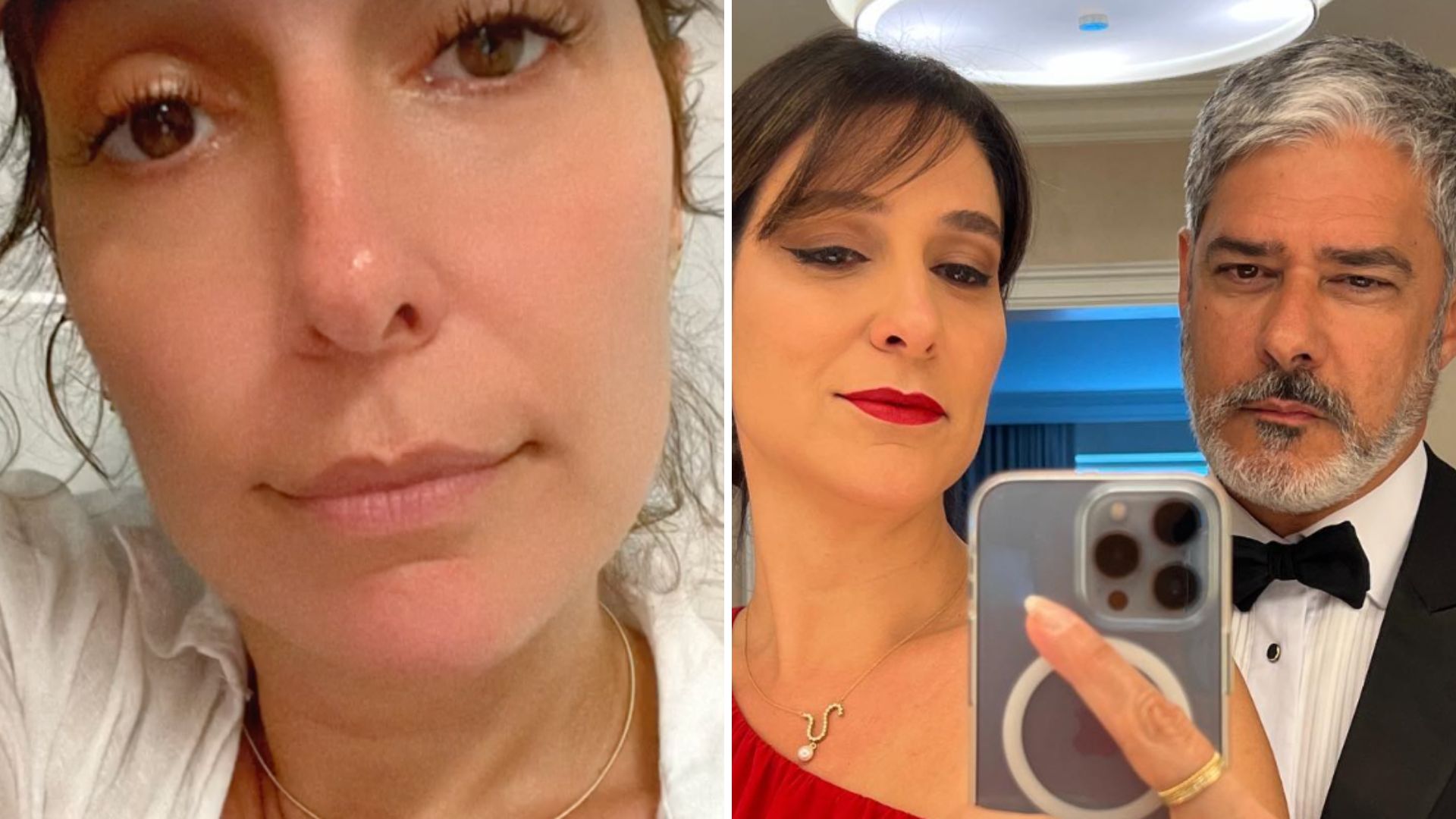 Esposa de William Bonner é ferida após assalto no Rio de Janeiro: “Indignação”