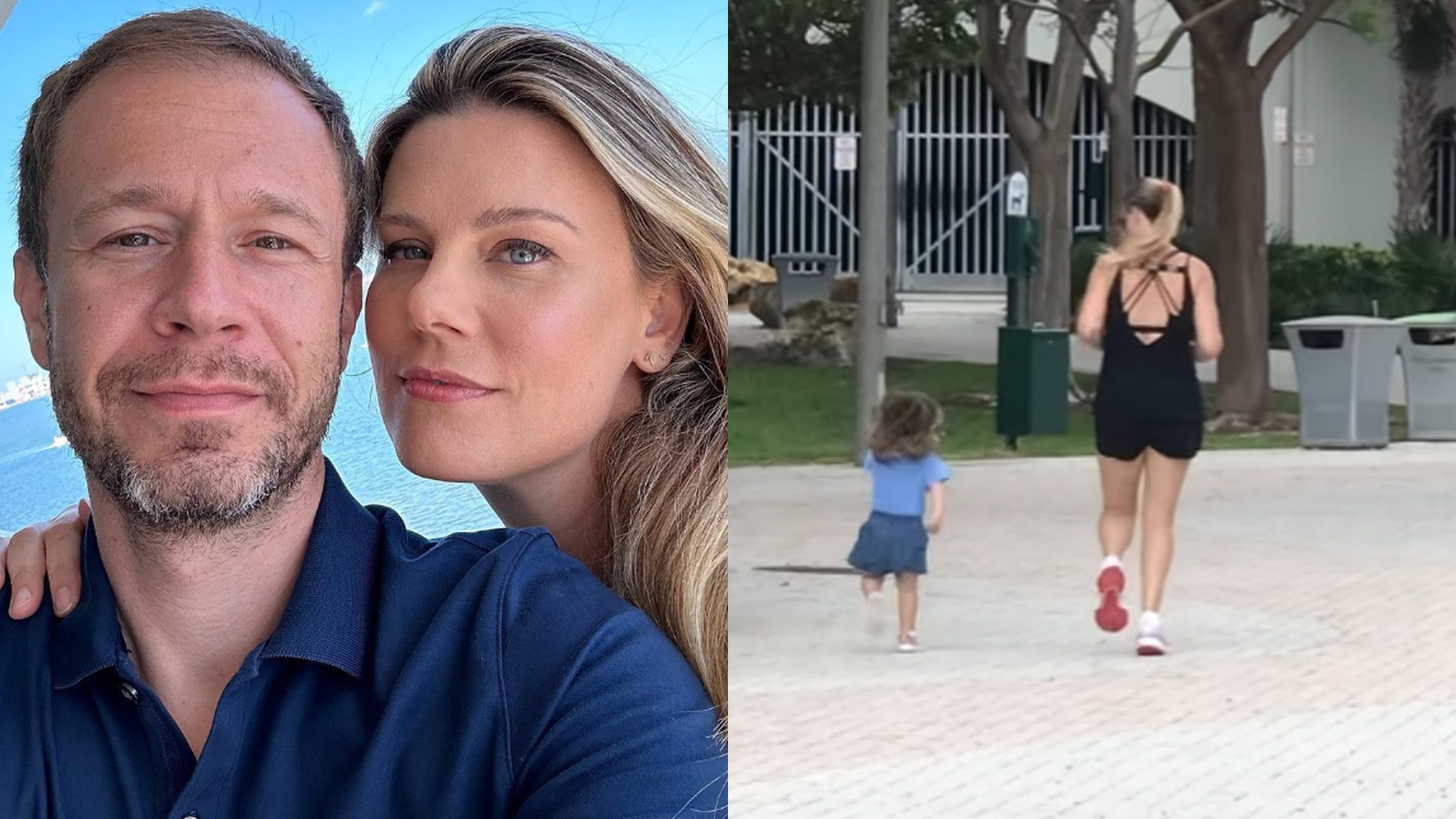 Esposa de Tiago Leifert mostra filha feliz da vida: “Cada dia mais linda”